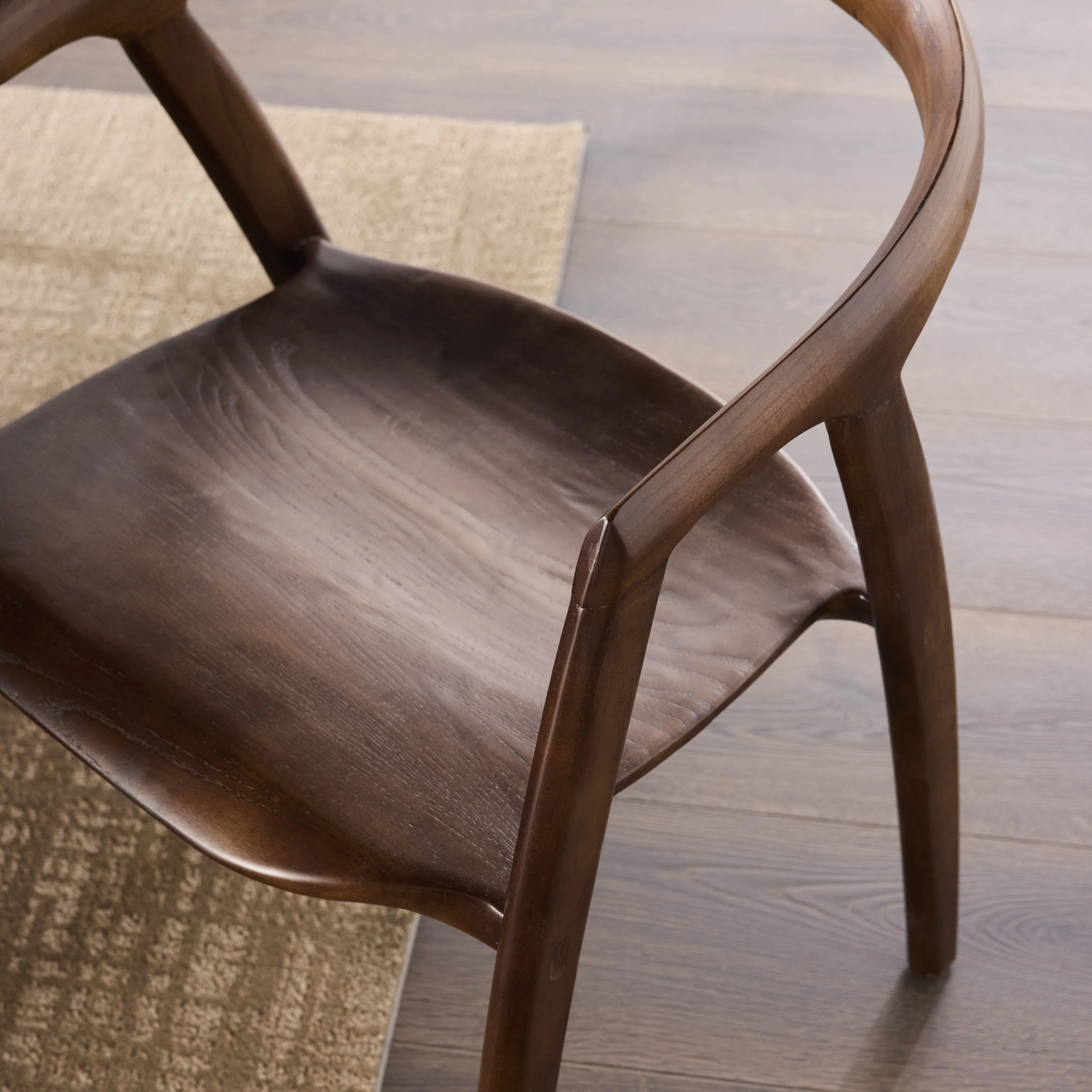 Palmer Dining Chair Walnut - Image 7