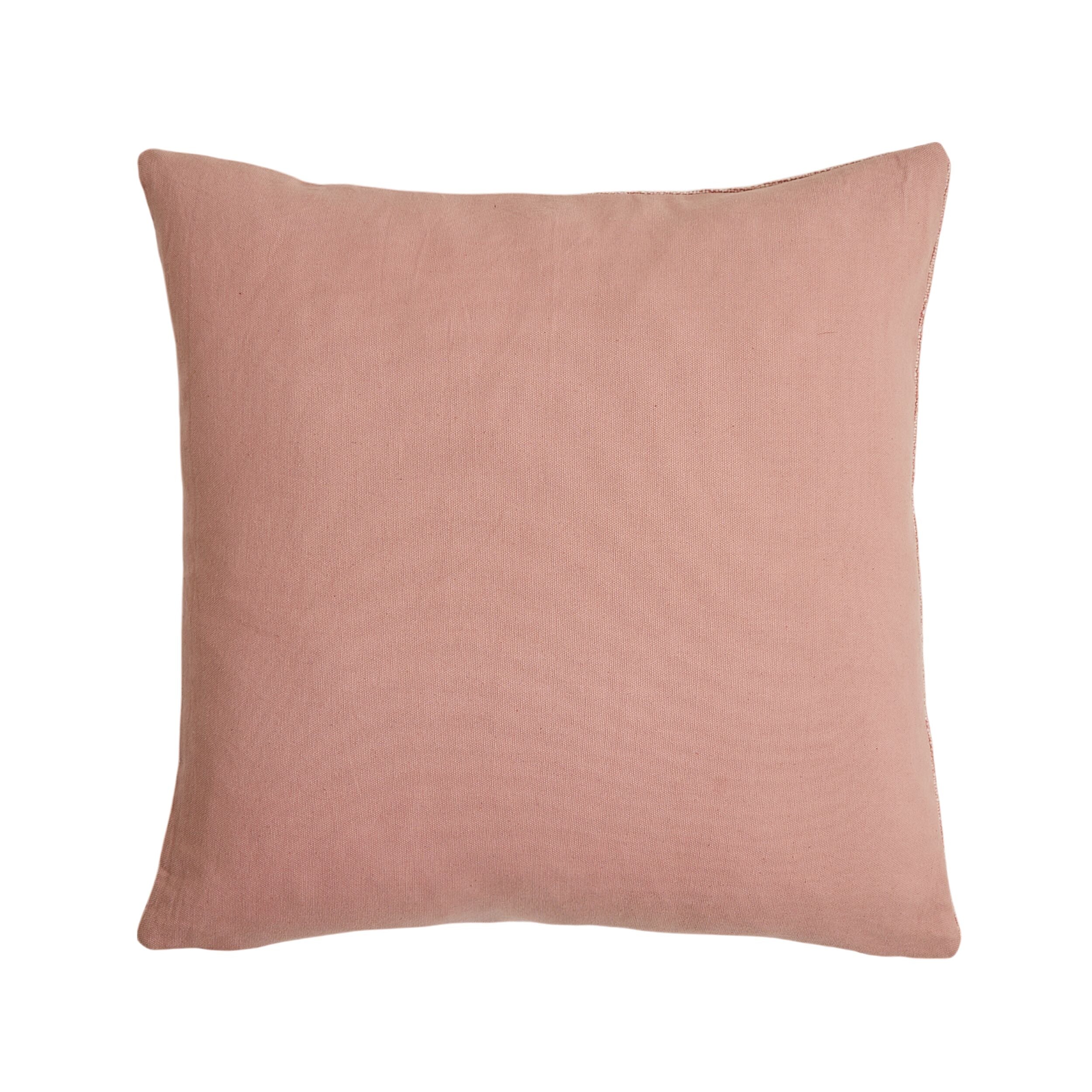 Pampas Fan Embroidered Cushion 45x45cm - Image 2