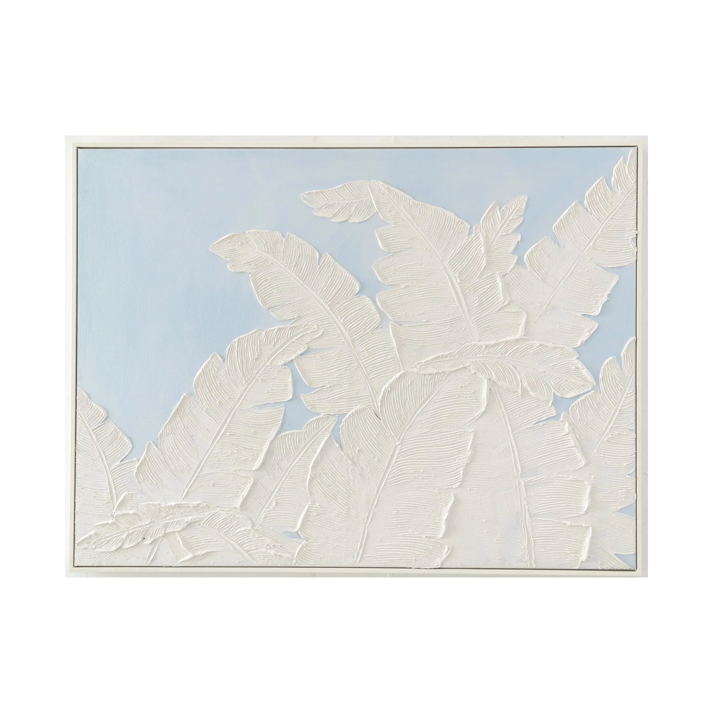 Pampas Grass Sky Framed Oil Painting 122.5x92.5cm