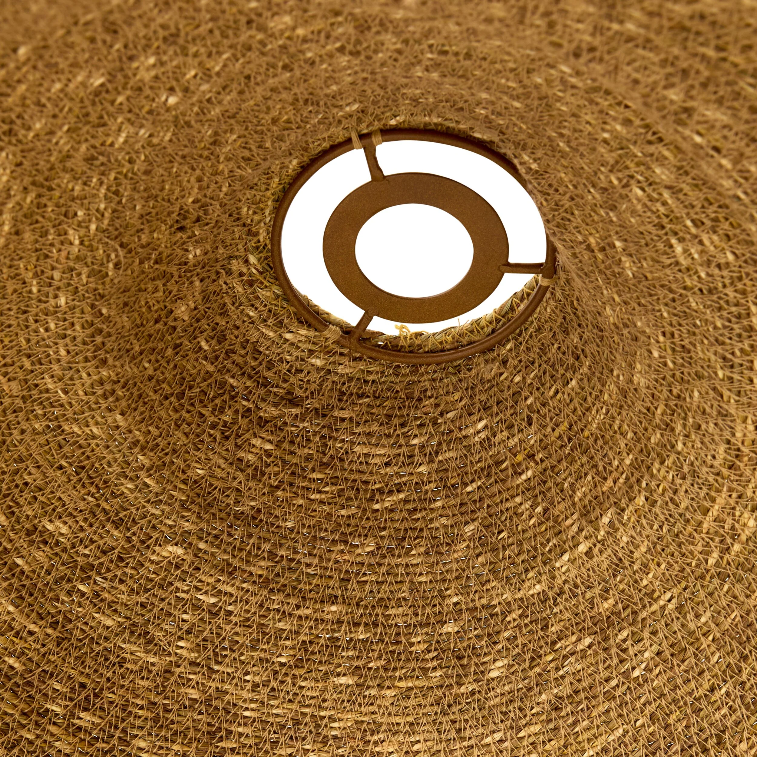 Pancho Moonj Grass Pendant Natural 50x23cm - SHADE ONLY - Image 5