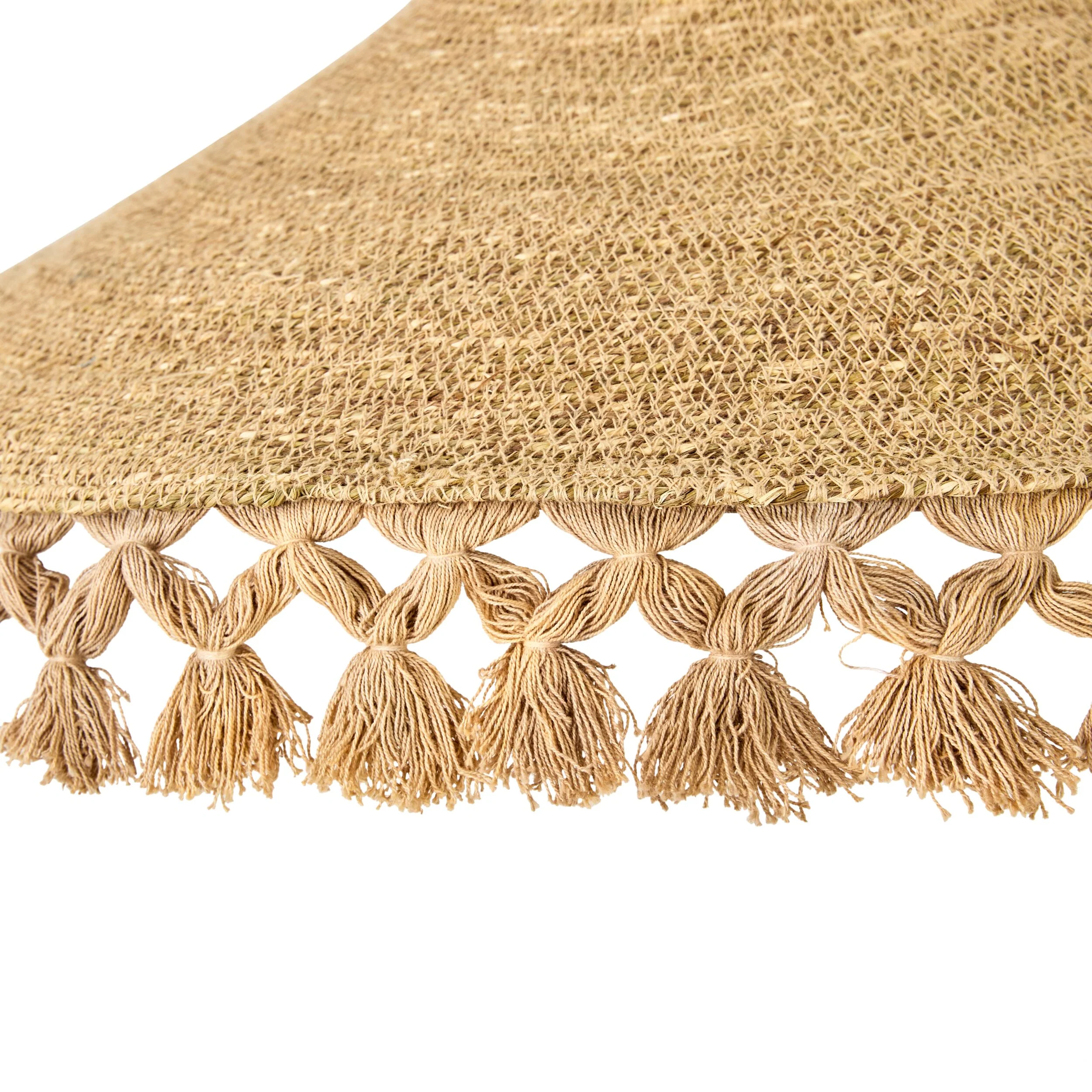 Pancho Moonj Grass Pendant Natural 60x23cm - SHADE ONLY - Image 2