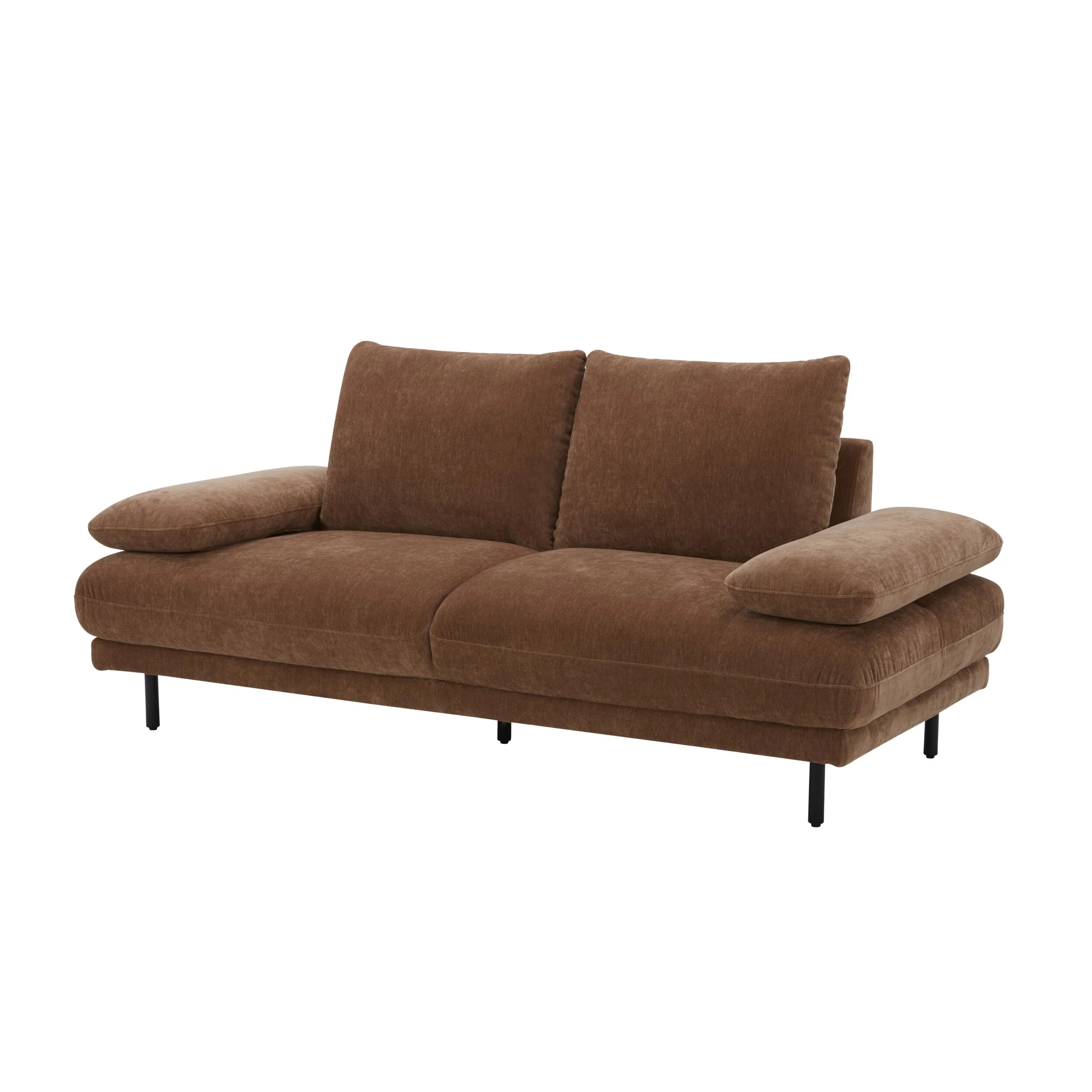 Paolo 2 Seater Sofa Terracotta - Image 2