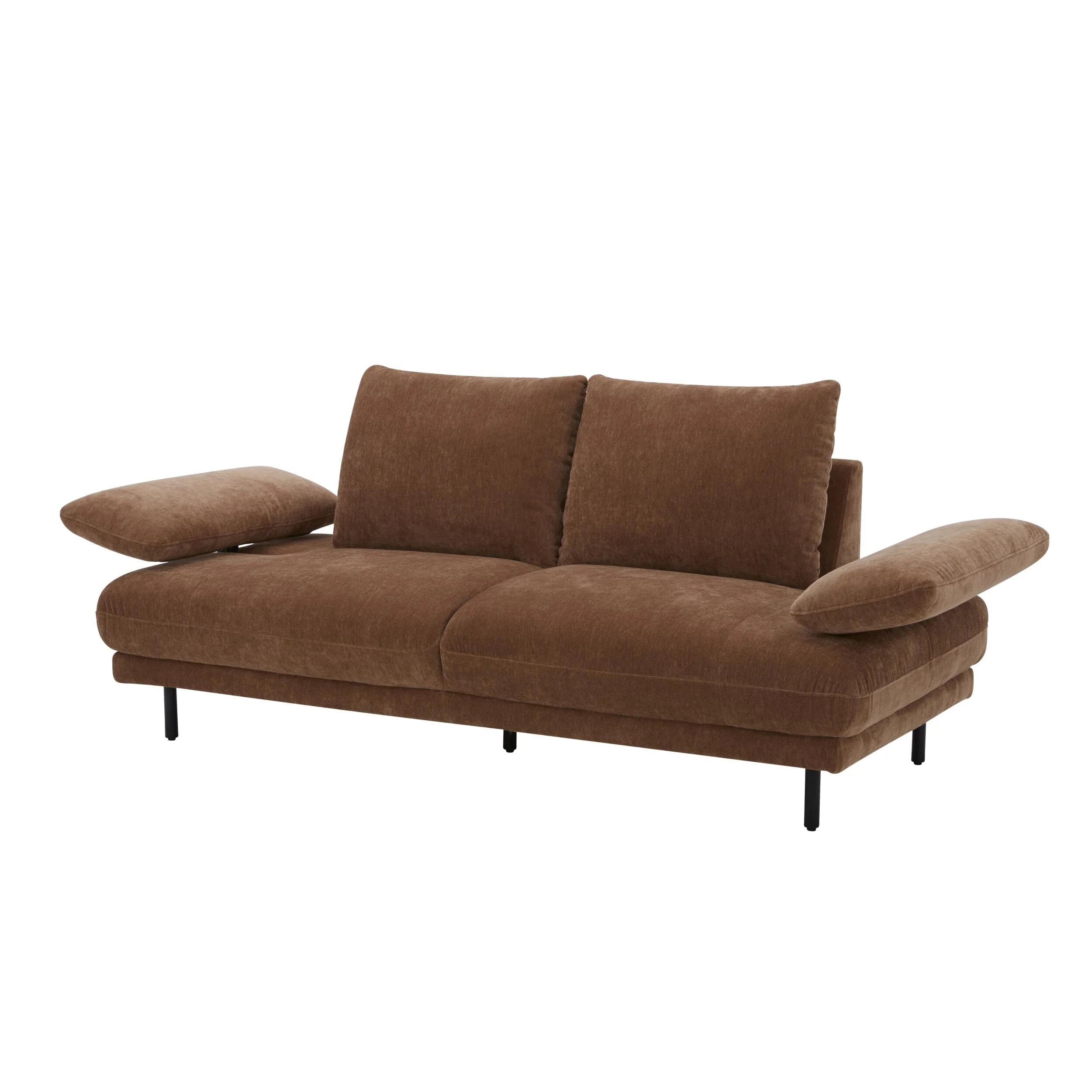 Paolo 2 Seater Sofa Terracotta - Image 3