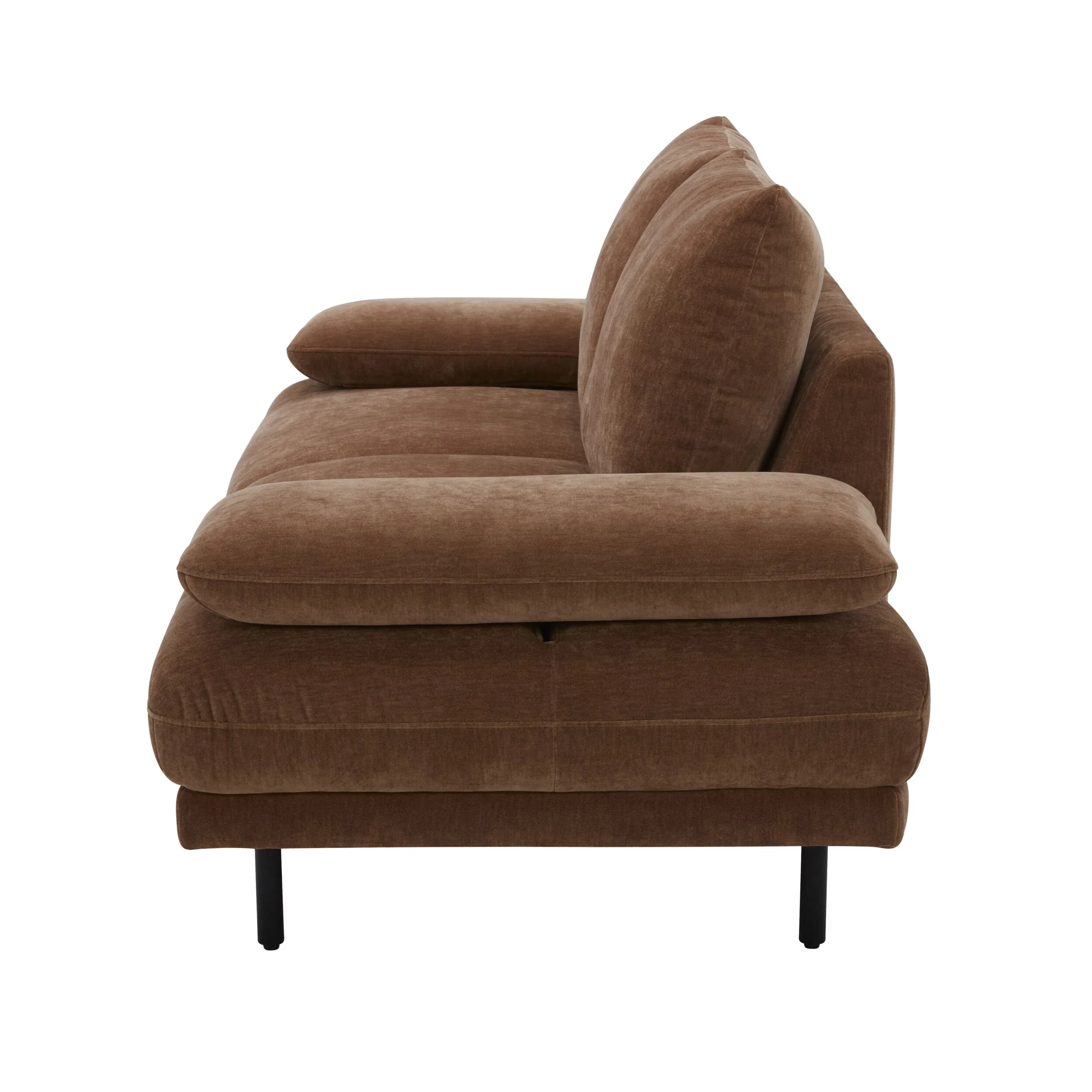 Paolo 2 Seater Sofa Terracotta - Image 4