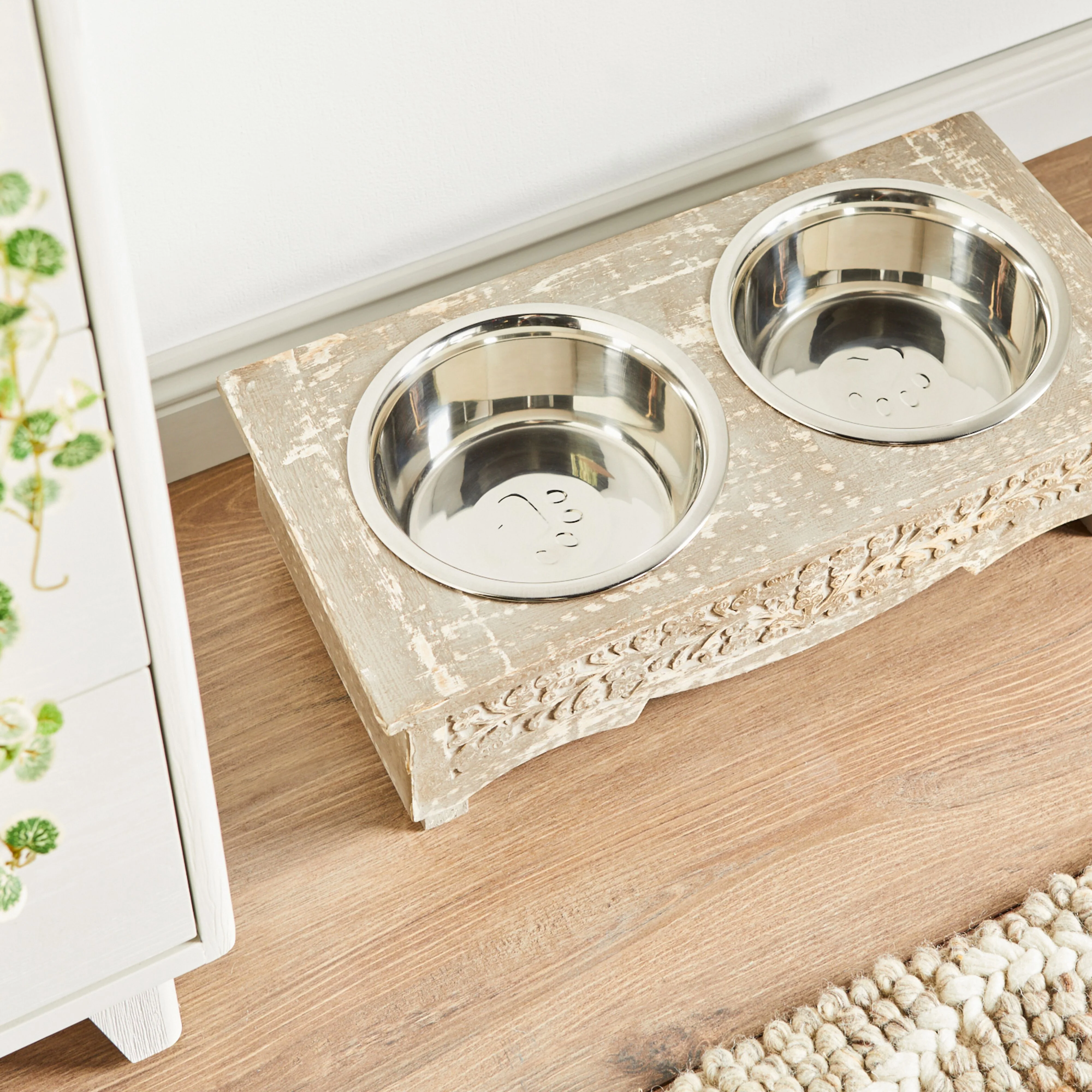 Parvani Double Pet Bowl 51x25x14 cm - Image 3
