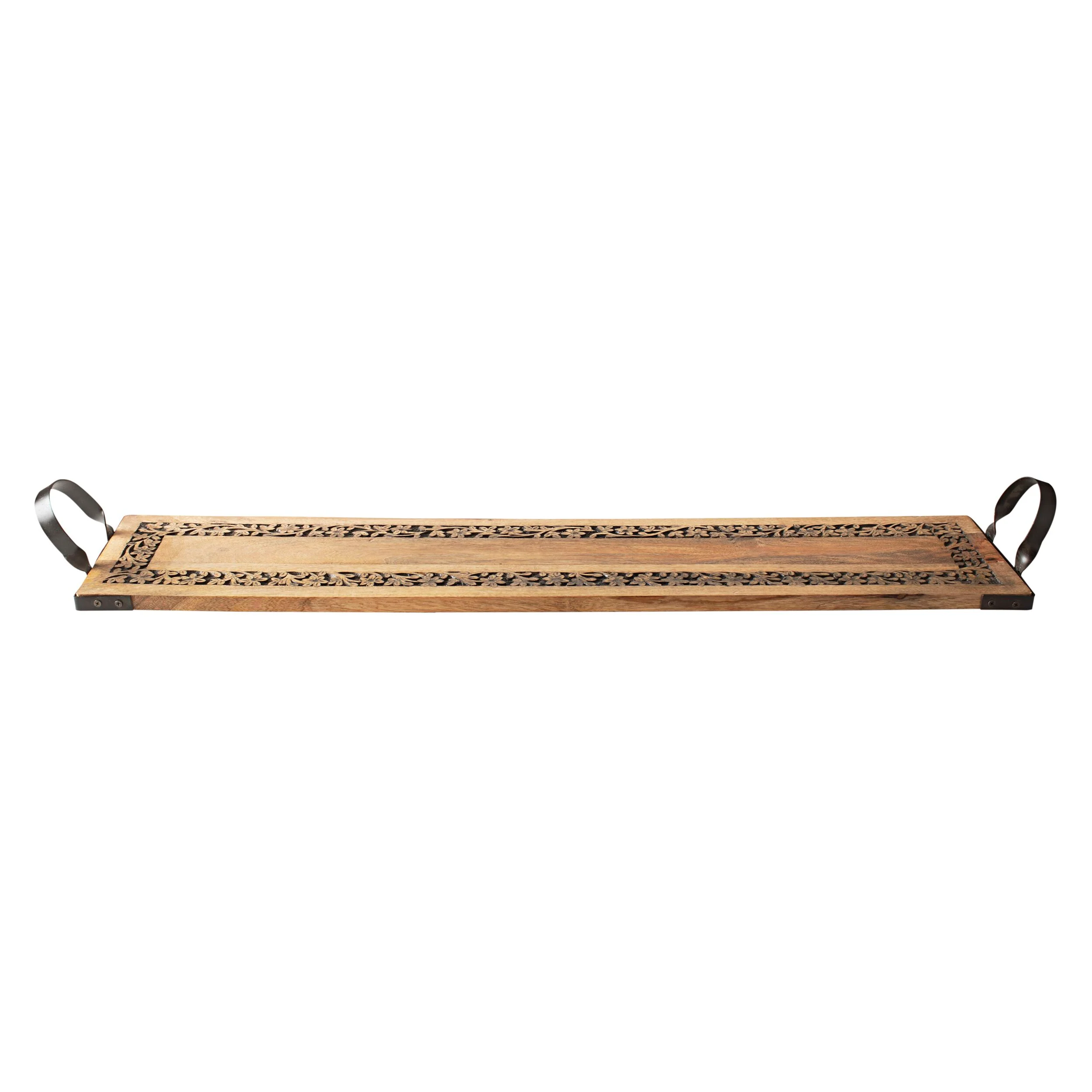 Parvani Long Tray With Handle 111x20x10cm - Image 2