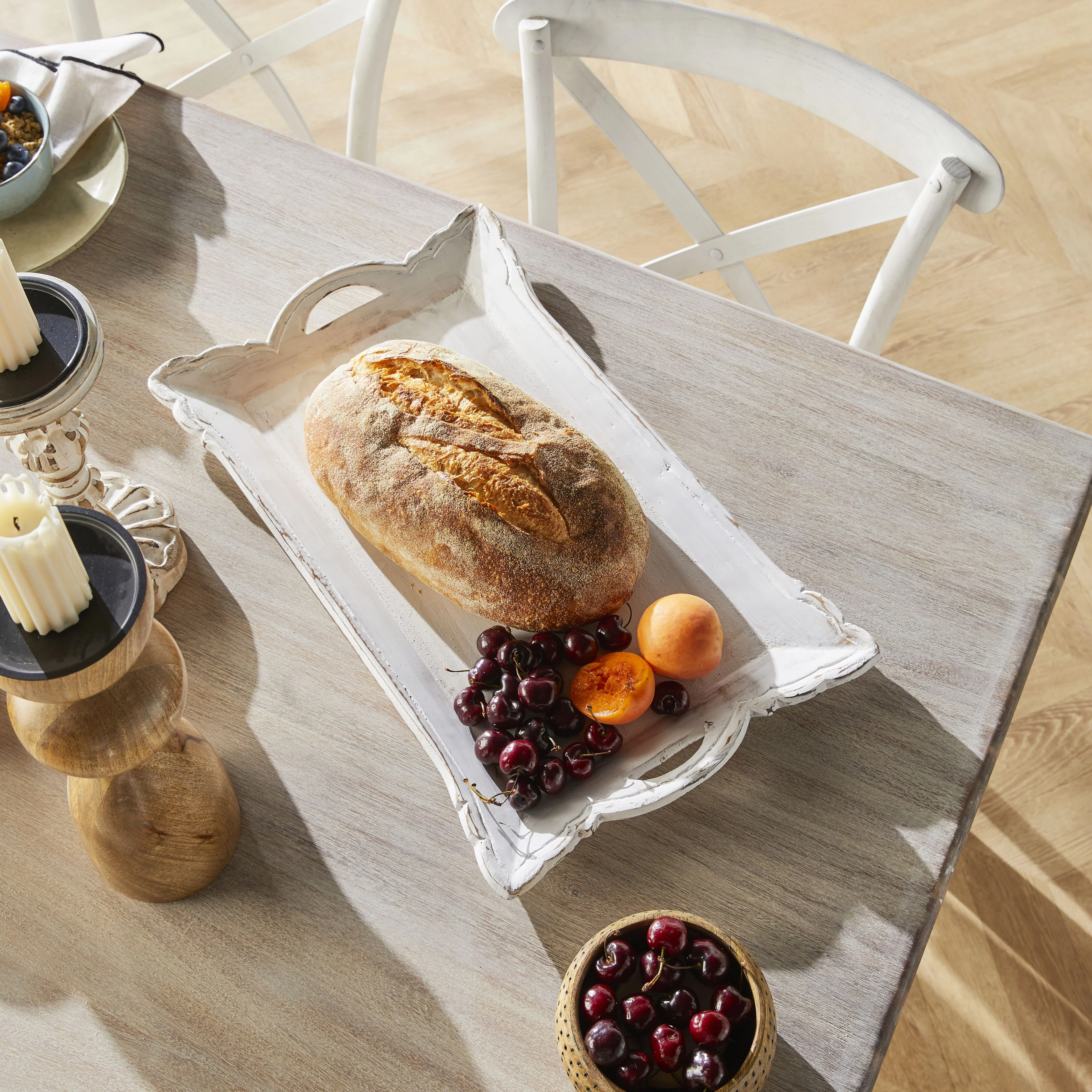 Parvani Tray White 56x35cm - Image 4
