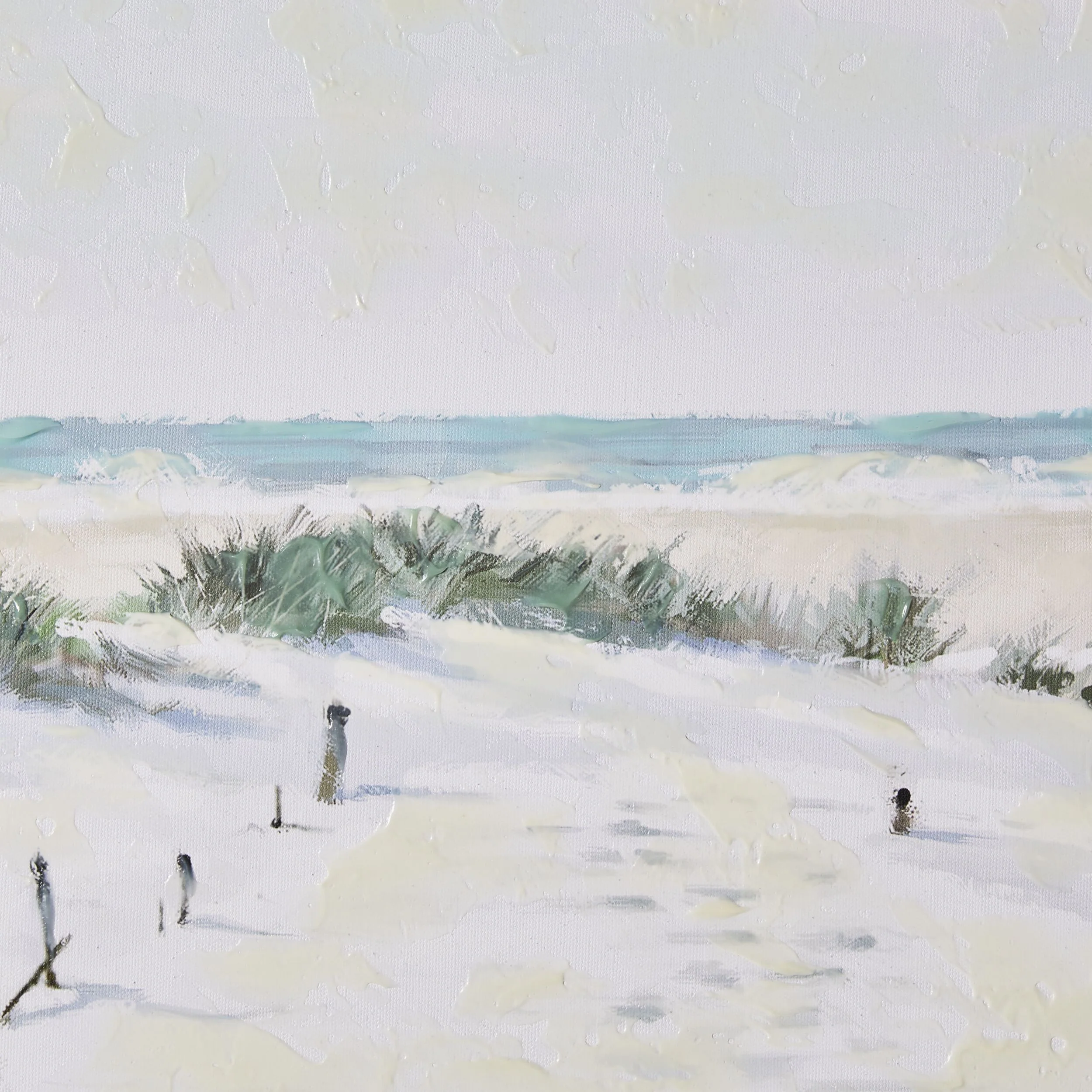 Path To The Sea I Canvas Print 120x60cm - Image 2