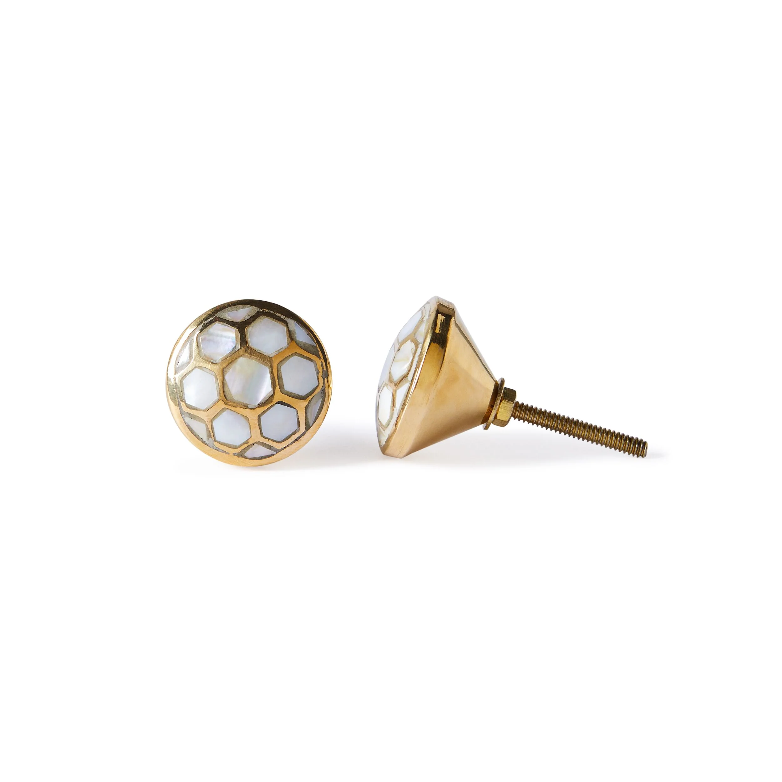 Pearl Honeycomb Knob 3.5cm - Image 2