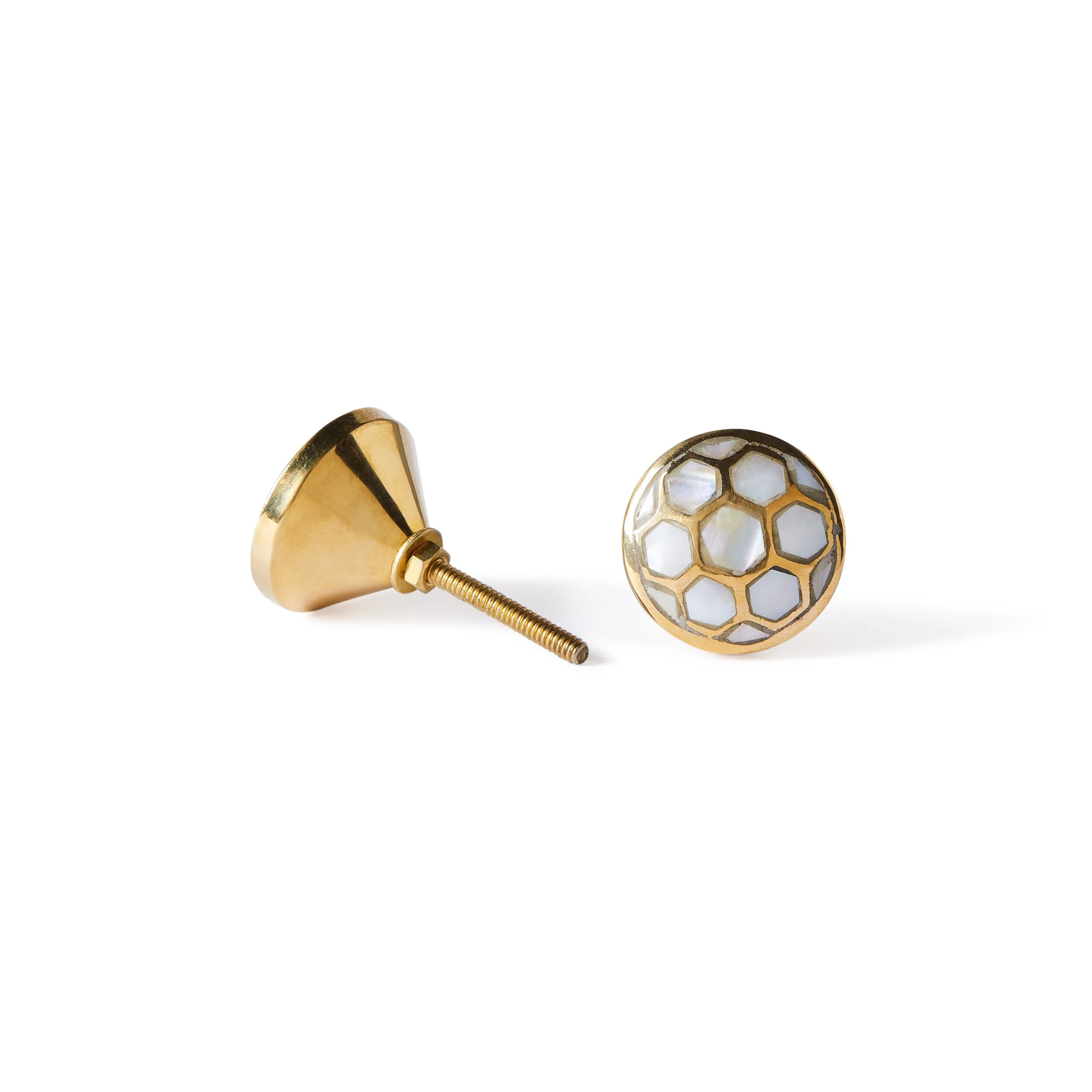 Pearl Honeycomb Knob 3.5cm - Image 3