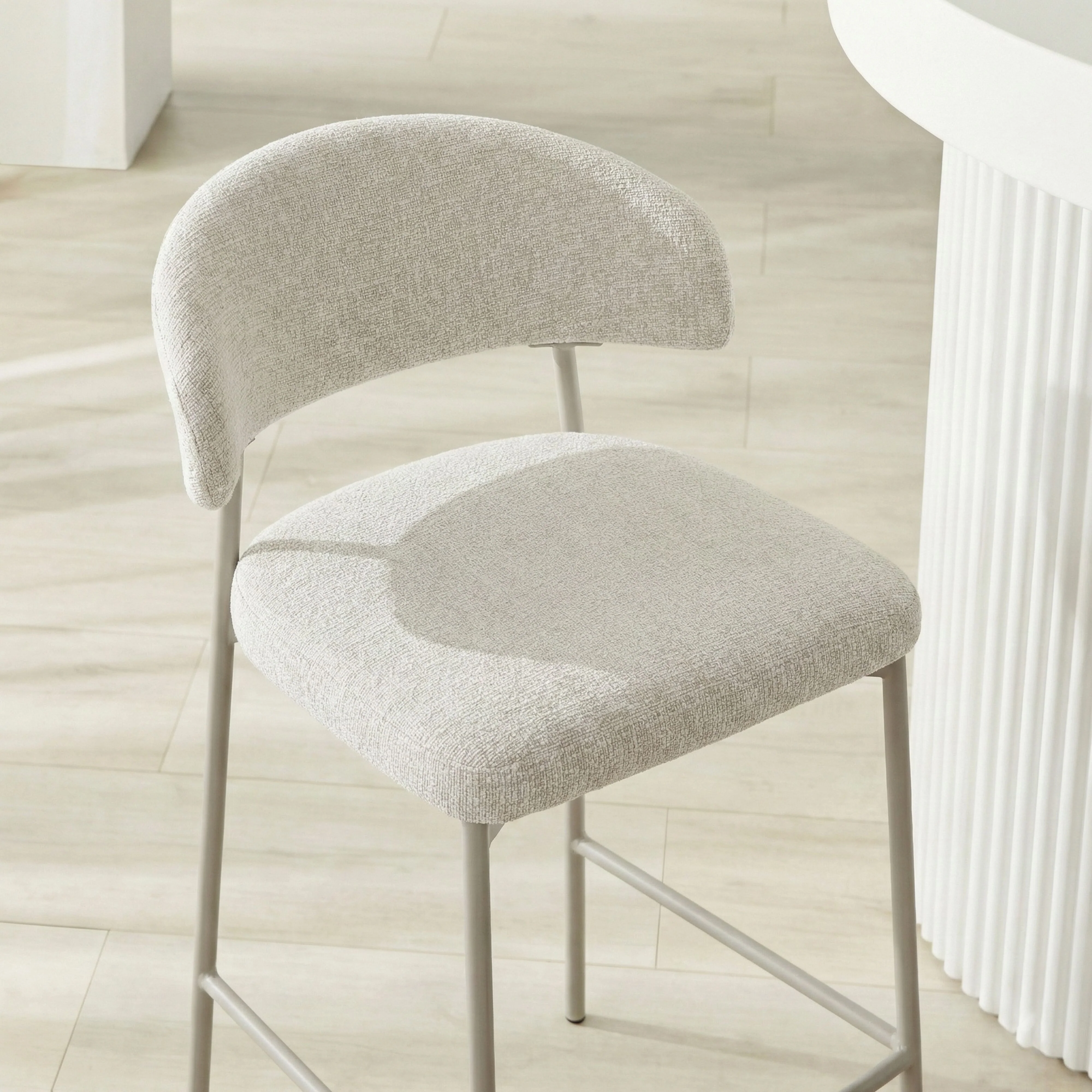 Pegi Bar Stool Taupe - Image 8