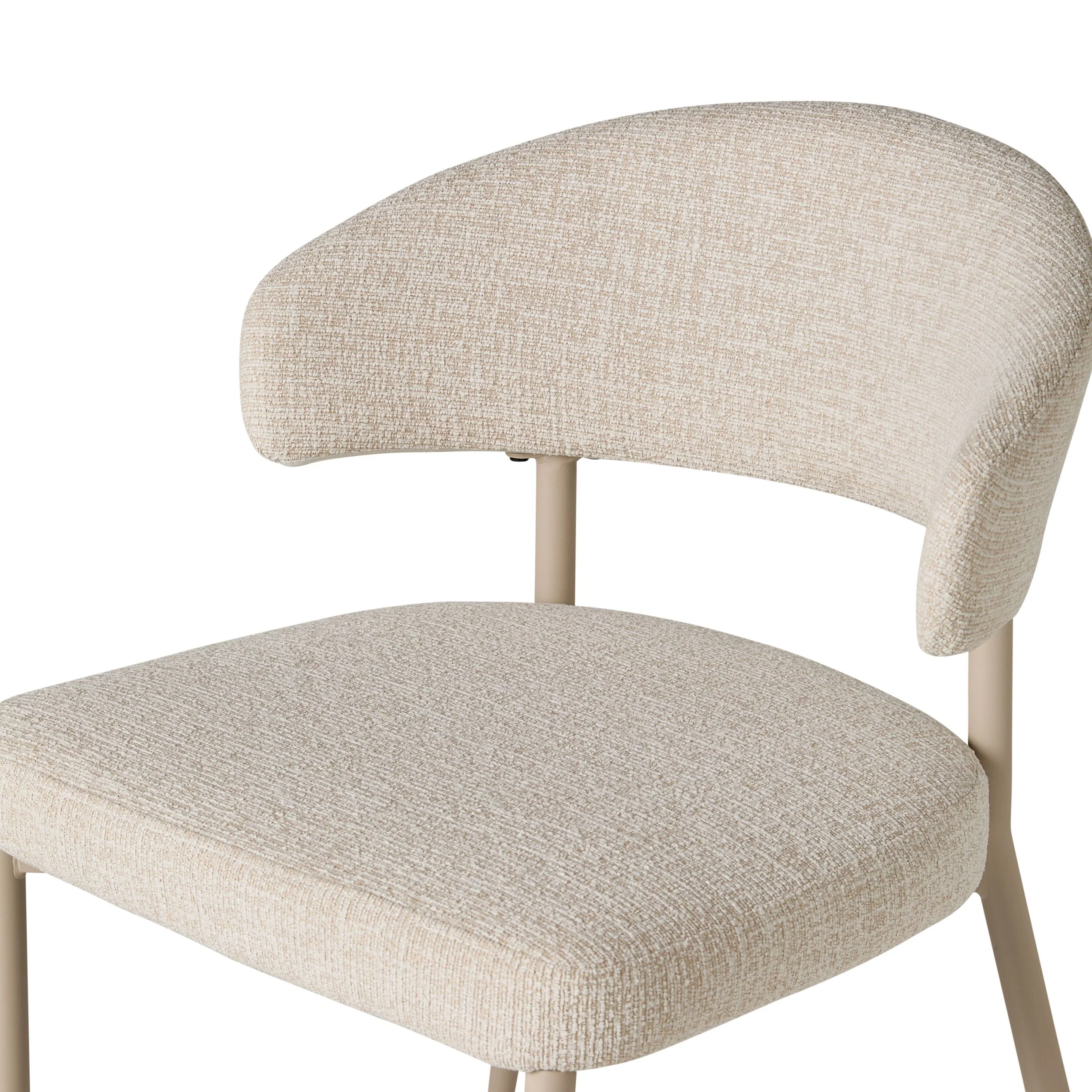 Pegi Dining Chair Taupe - Image 5