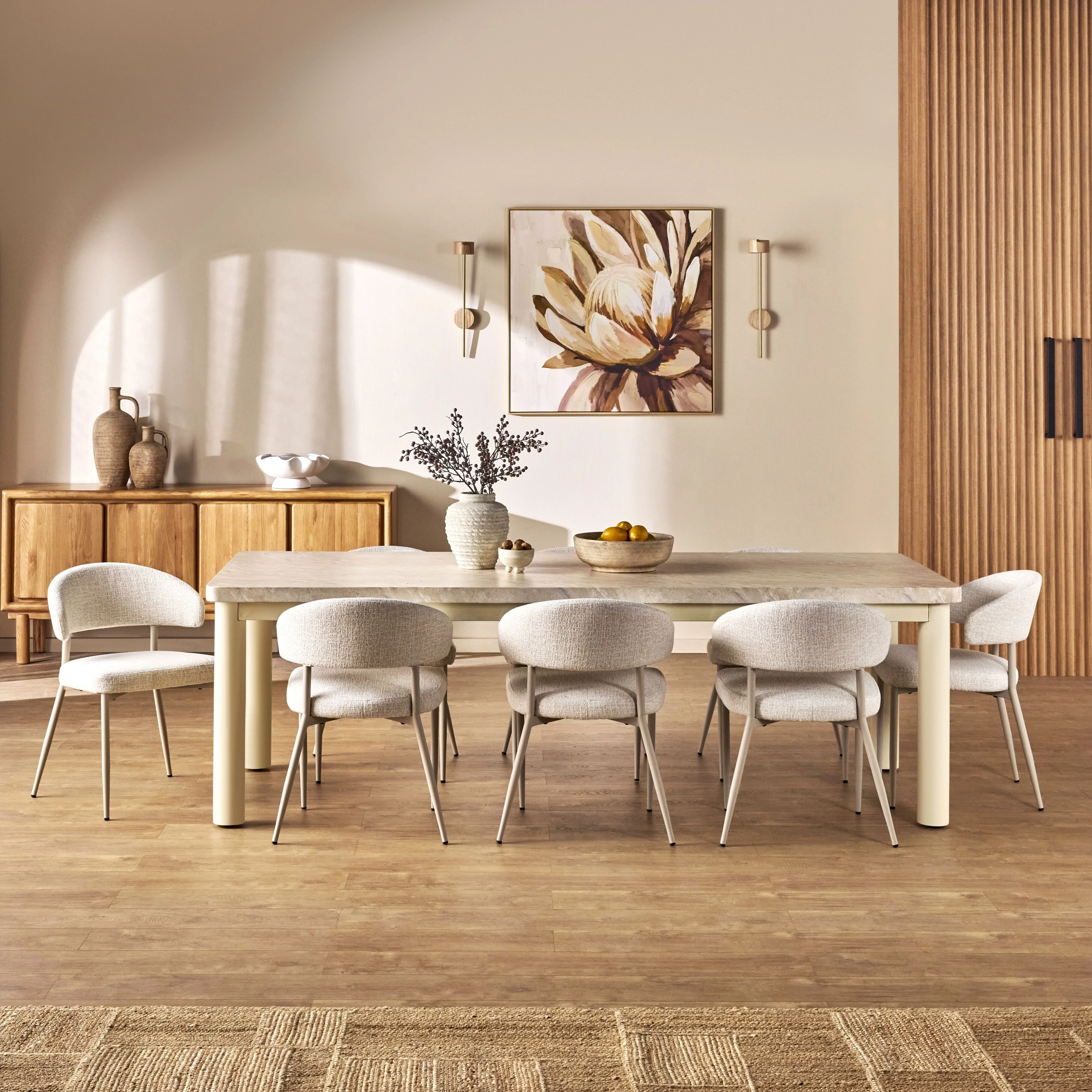 Pegi Dining Chair Taupe - Image 7