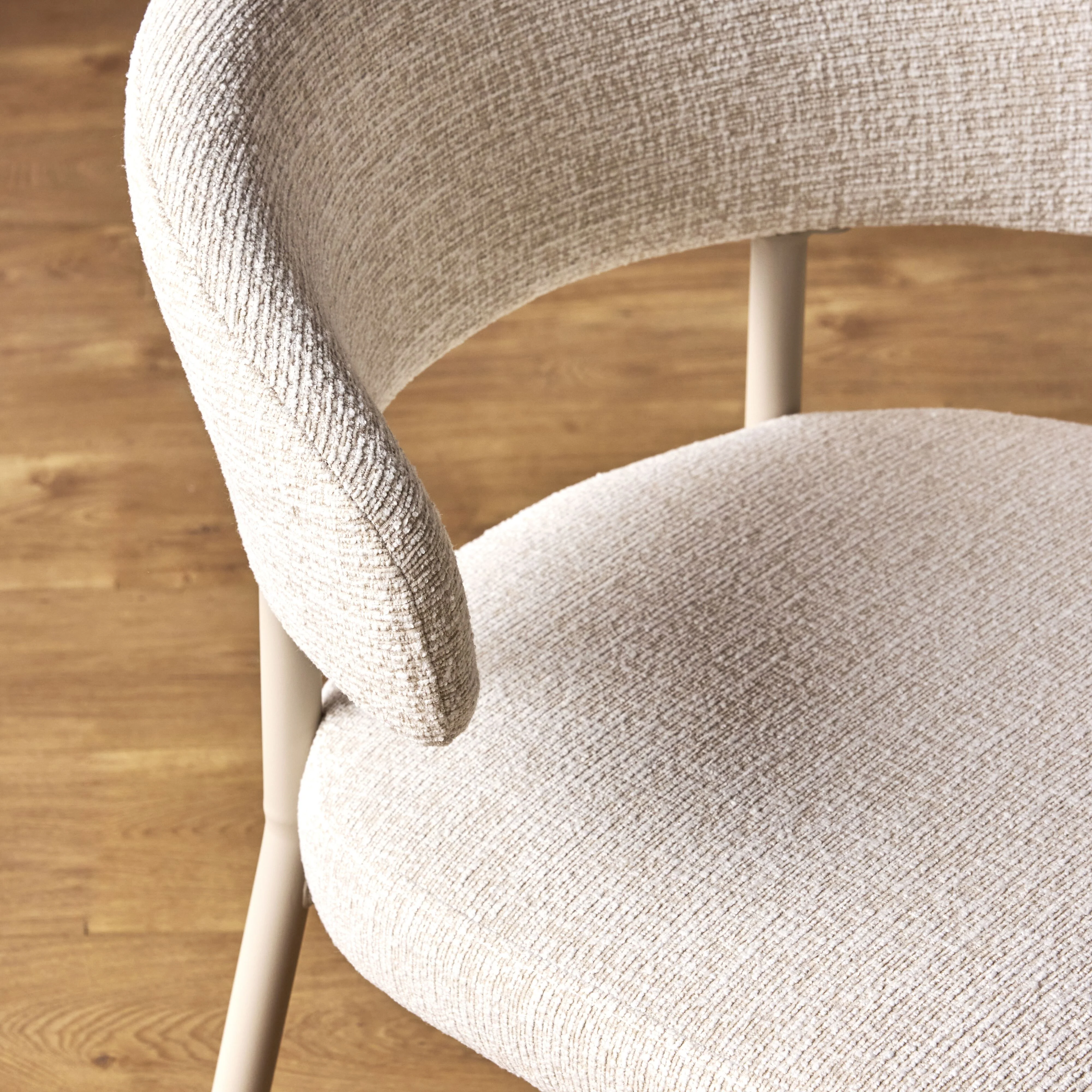 Pegi Dining Chair Taupe - Image 9