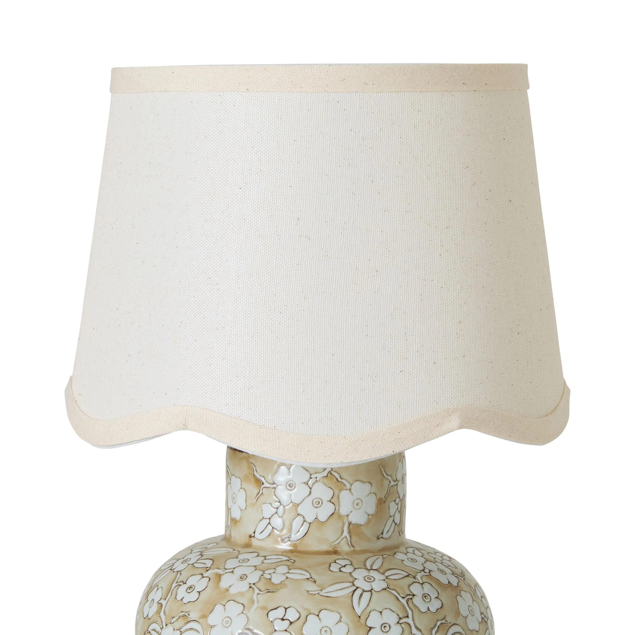 Petal Grove Table Lamp Taupe 34cm - Image 3