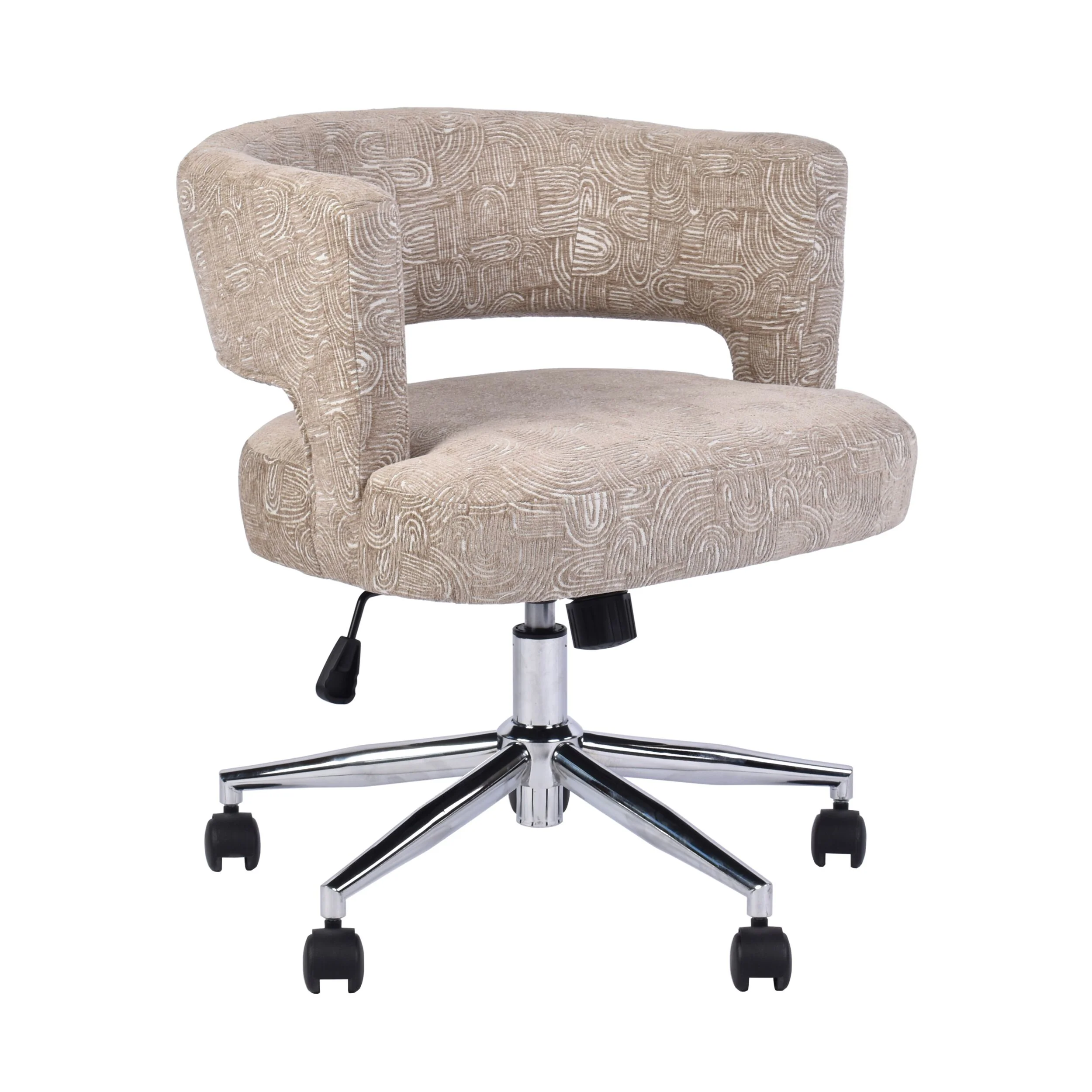 Piper Desk chair Natural Pattern - Image 2