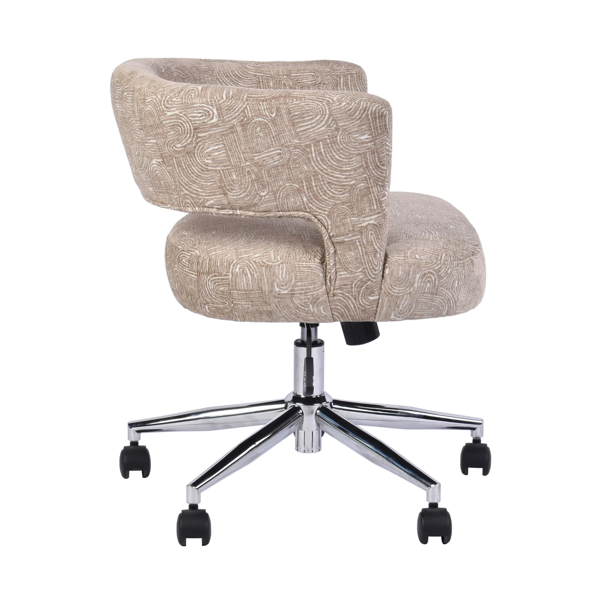 Piper Desk chair Natural Pattern - Image 3