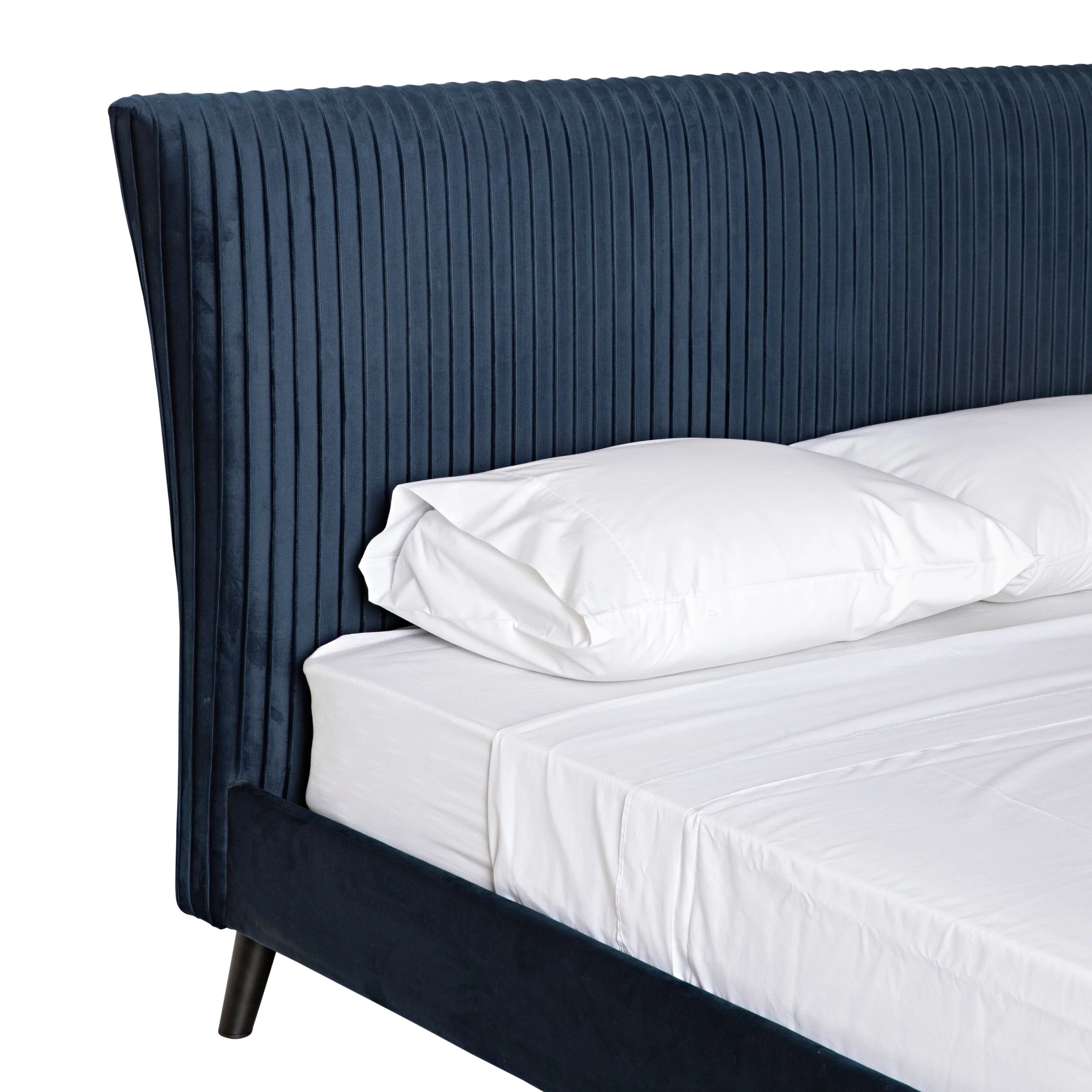 Pleat Bed King Midnight - Image 5