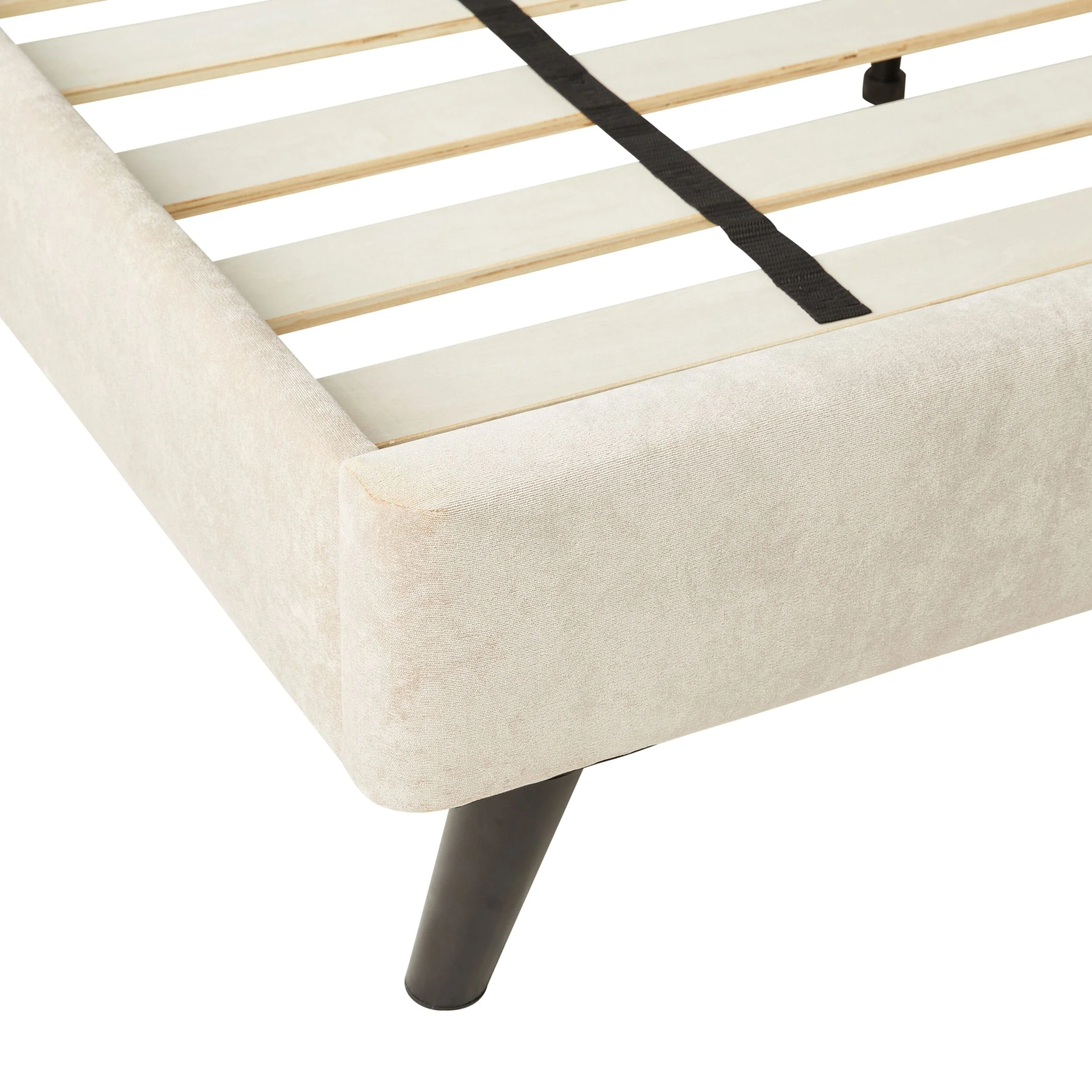 Pleat Bed King Champagne - Image 5