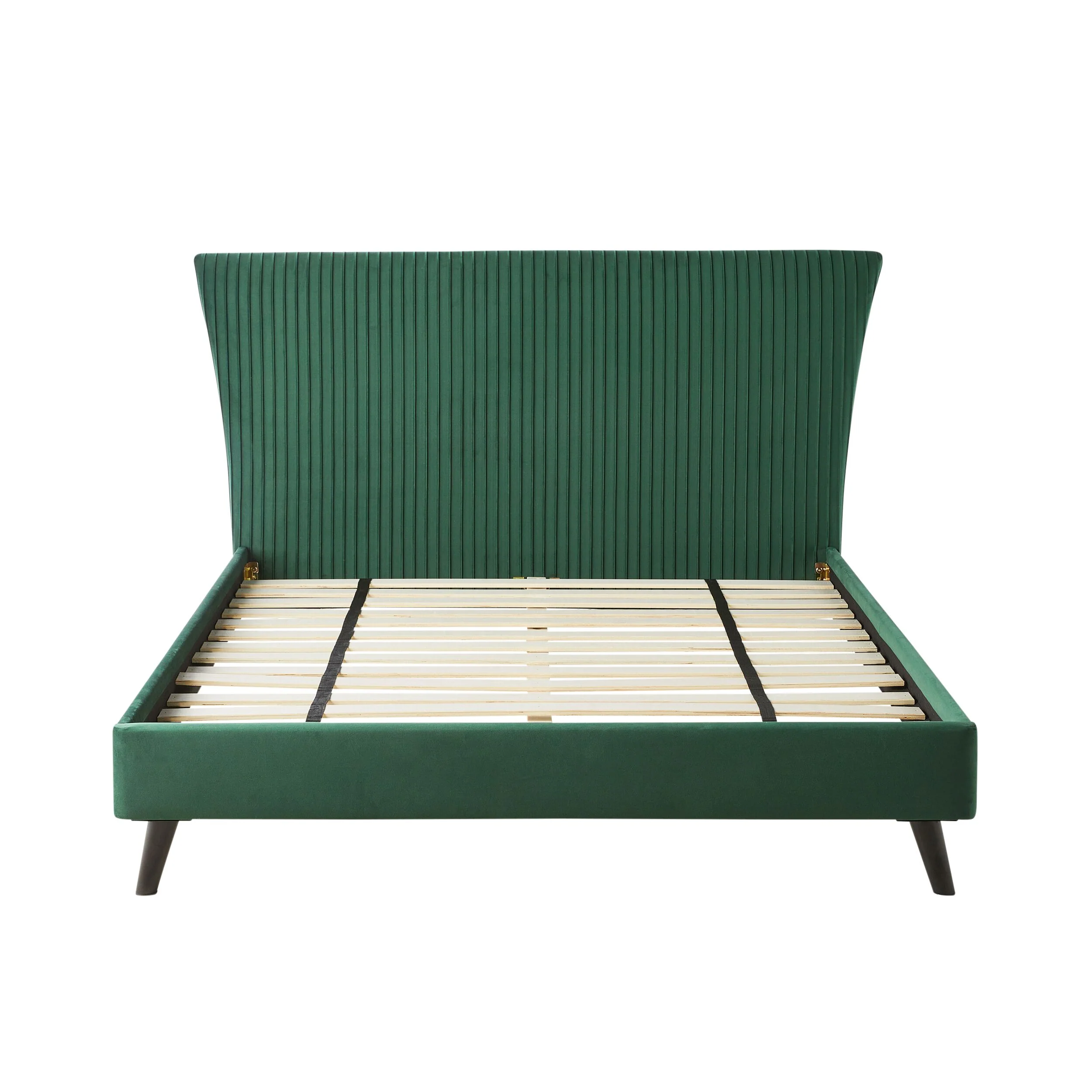 Pleat Bed King Emerald - Image 2