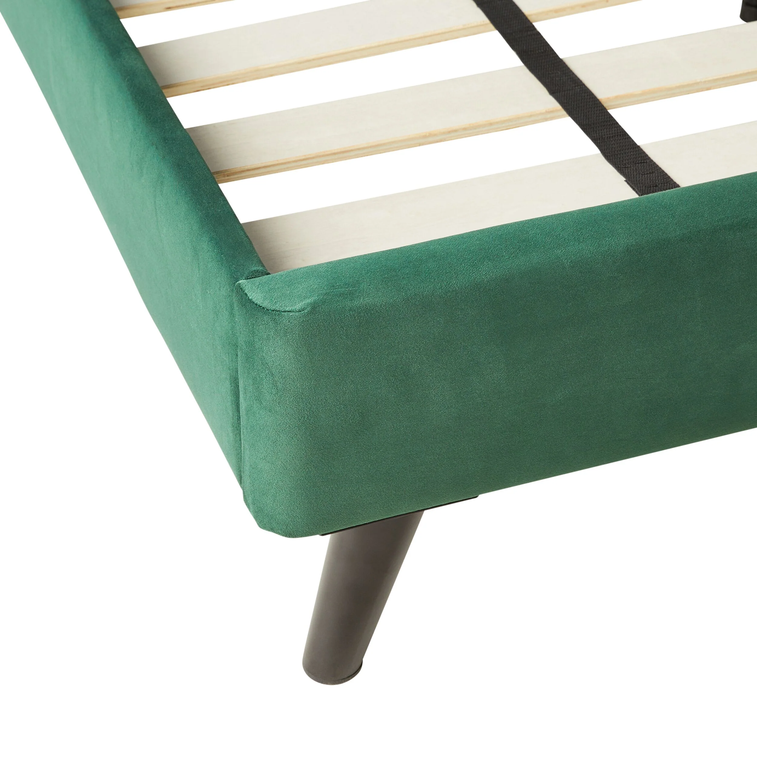 Pleat Bed King Emerald - Image 5