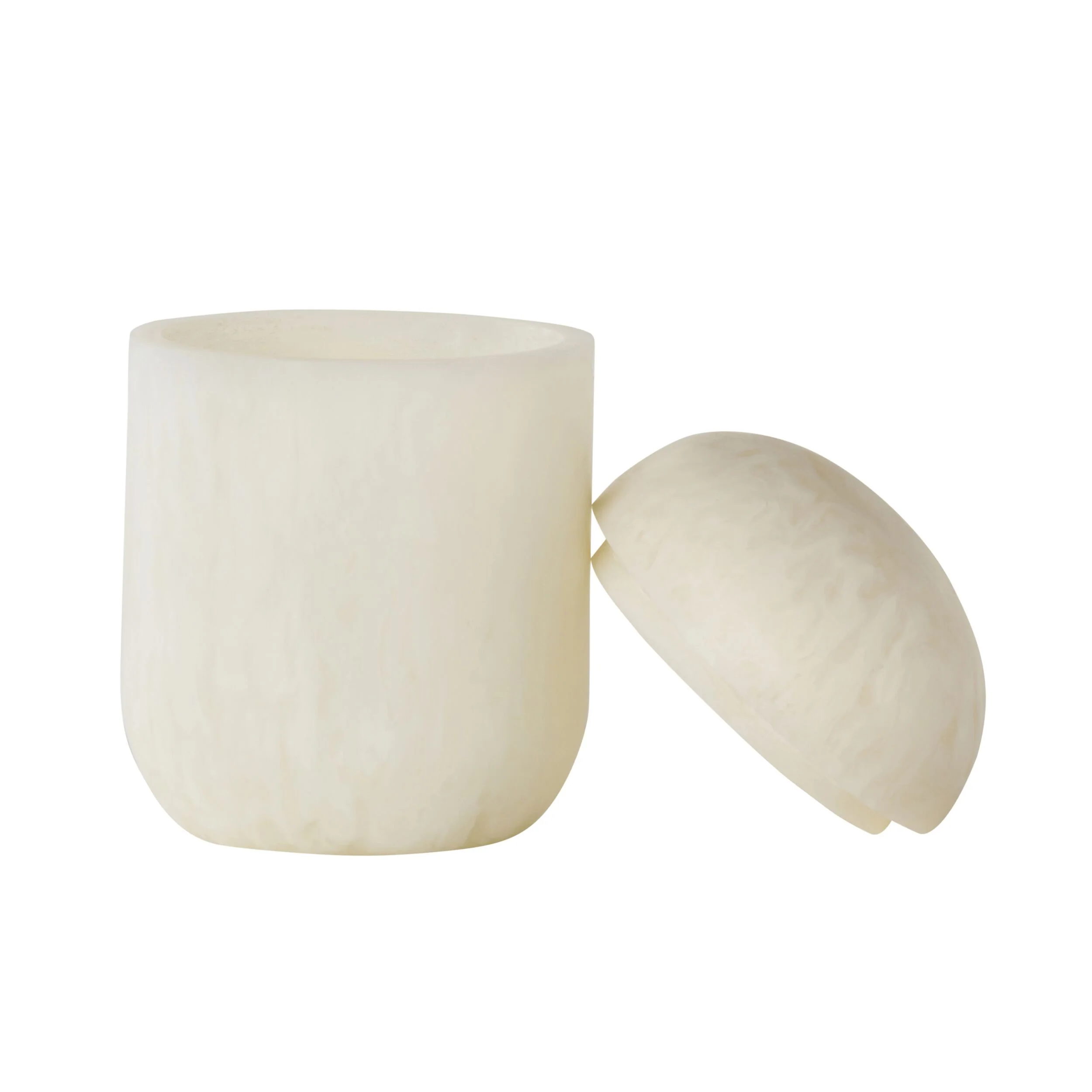 Poppi Bathroom Canister Pearl - Image 2