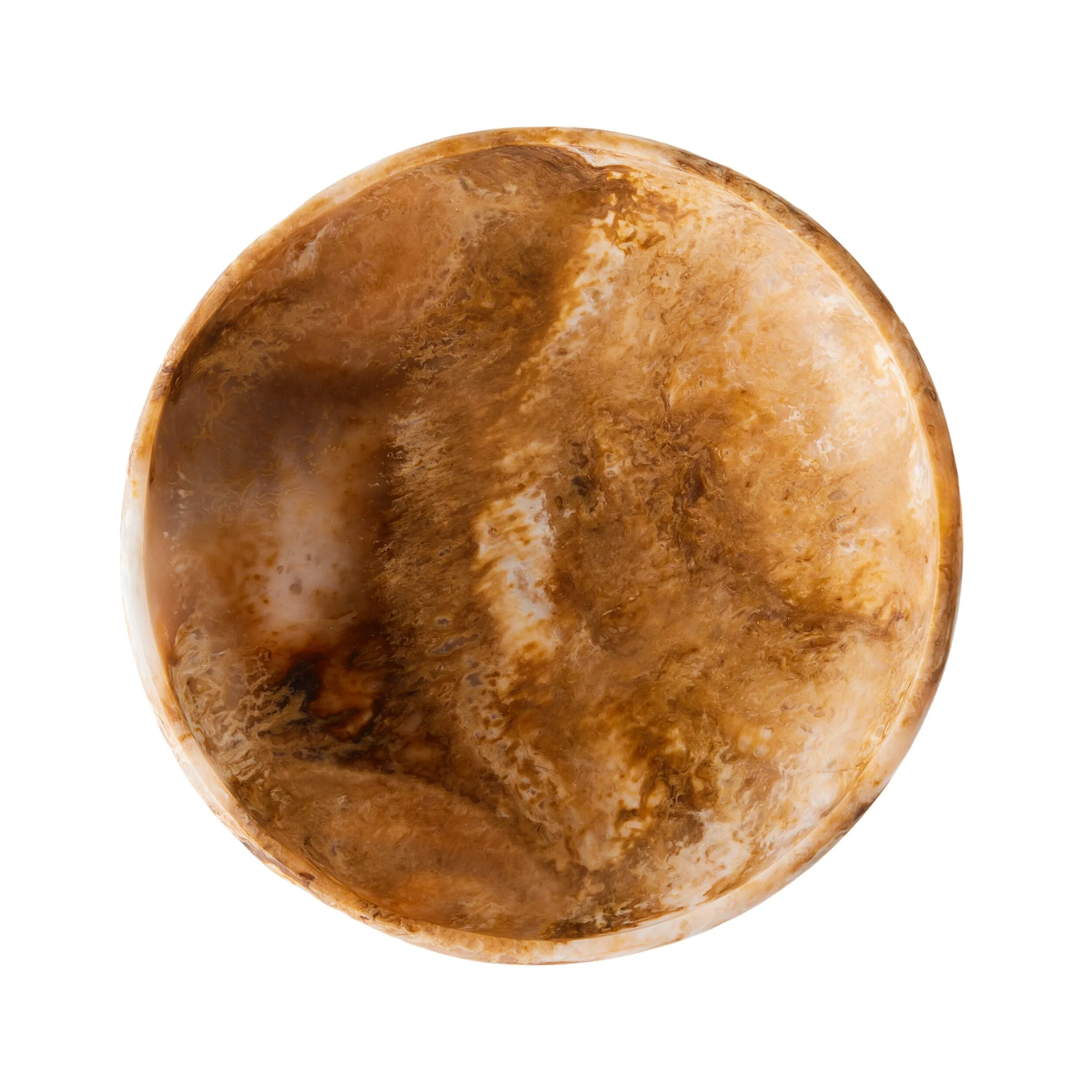 Poppi Round Serving Bowl Tortoiseshell - Image 2