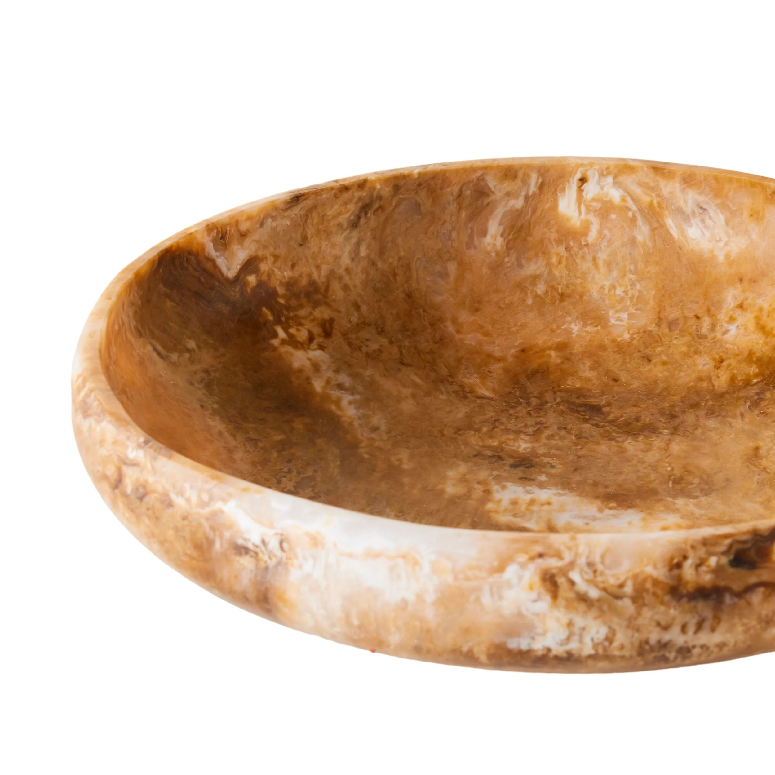Poppi Round Serving Bowl Tortoiseshell - Image 4