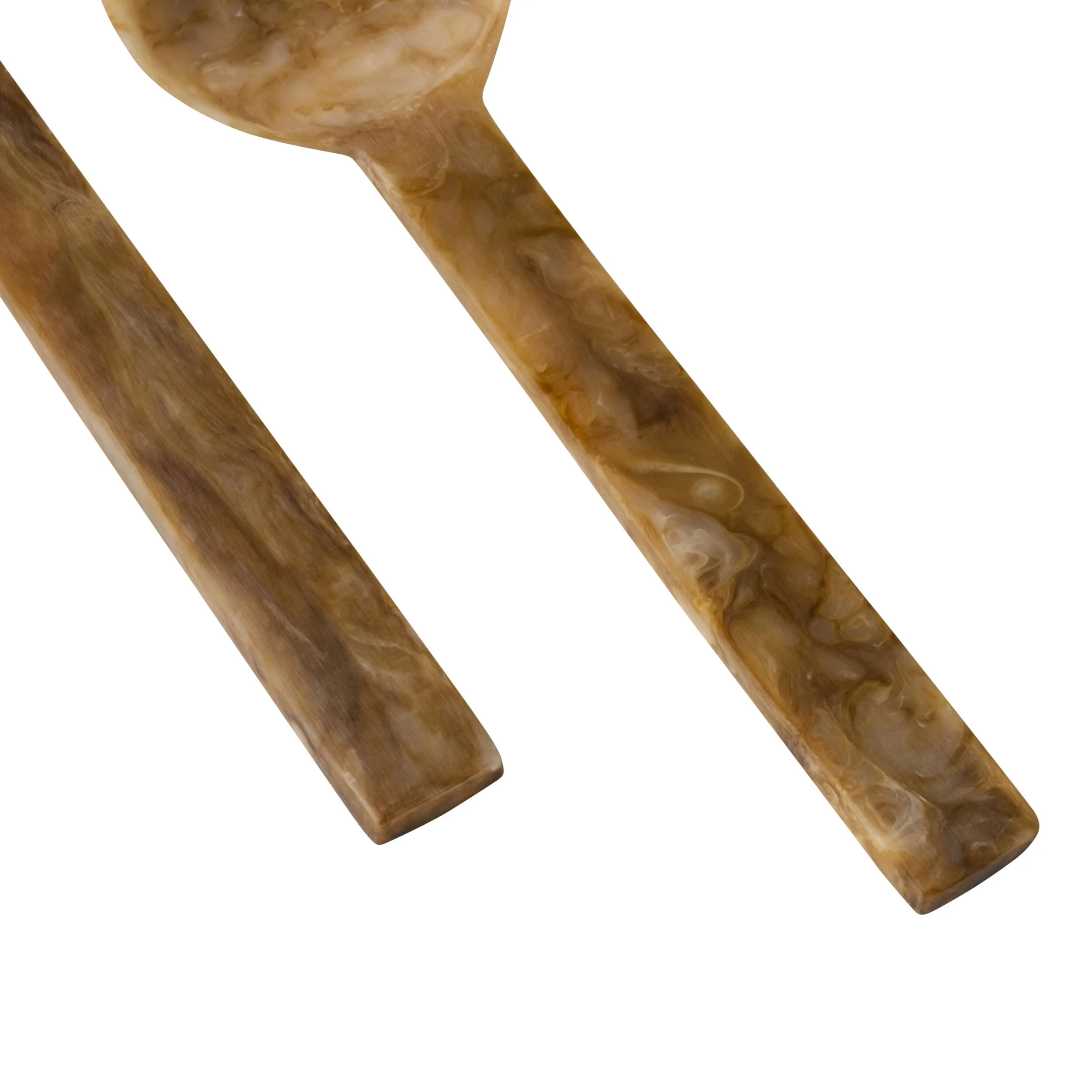 Poppi Salad Server Set of 2 Tortoiseshell - Image 3