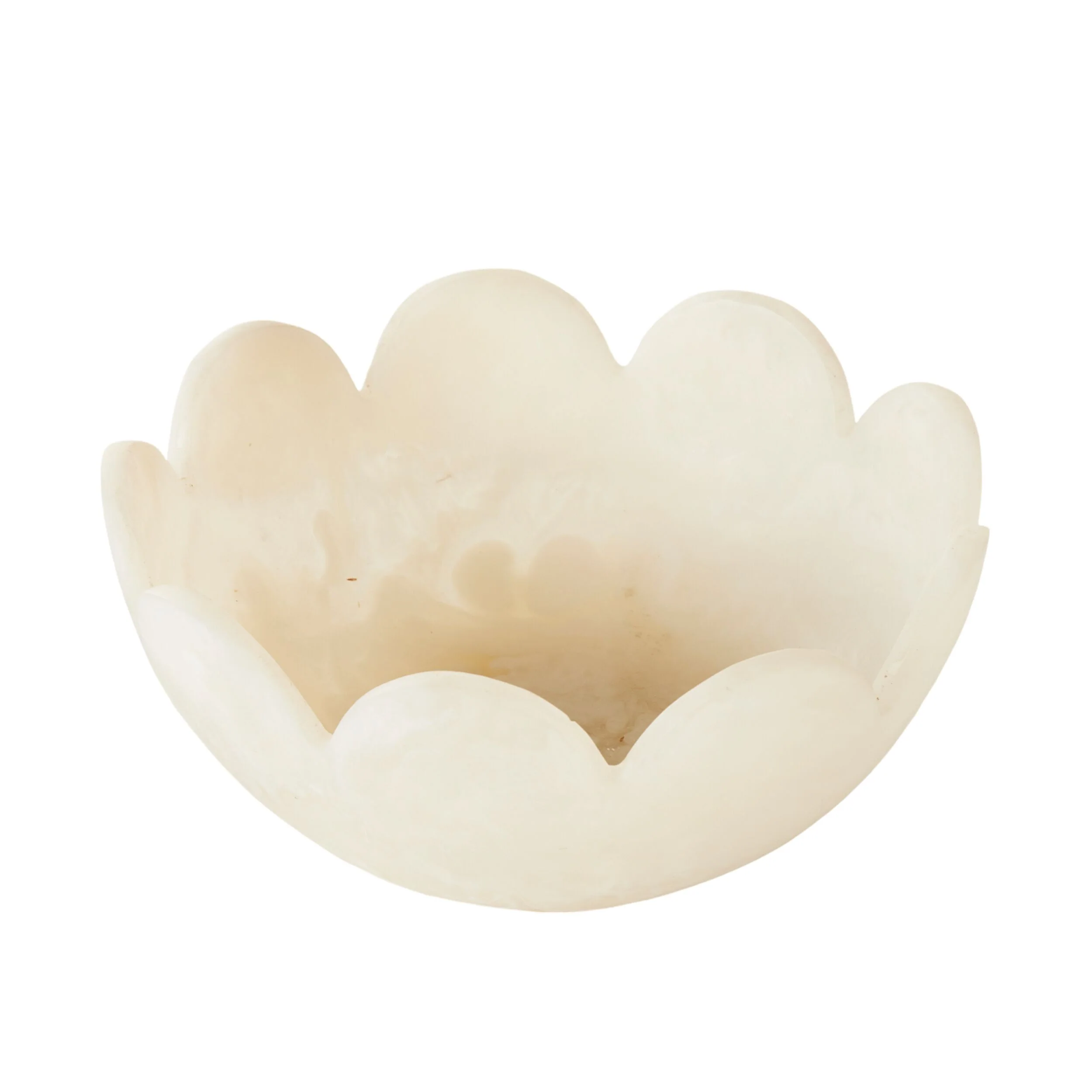 Poppi Scallop Nut Bowl Pearl - Image 2