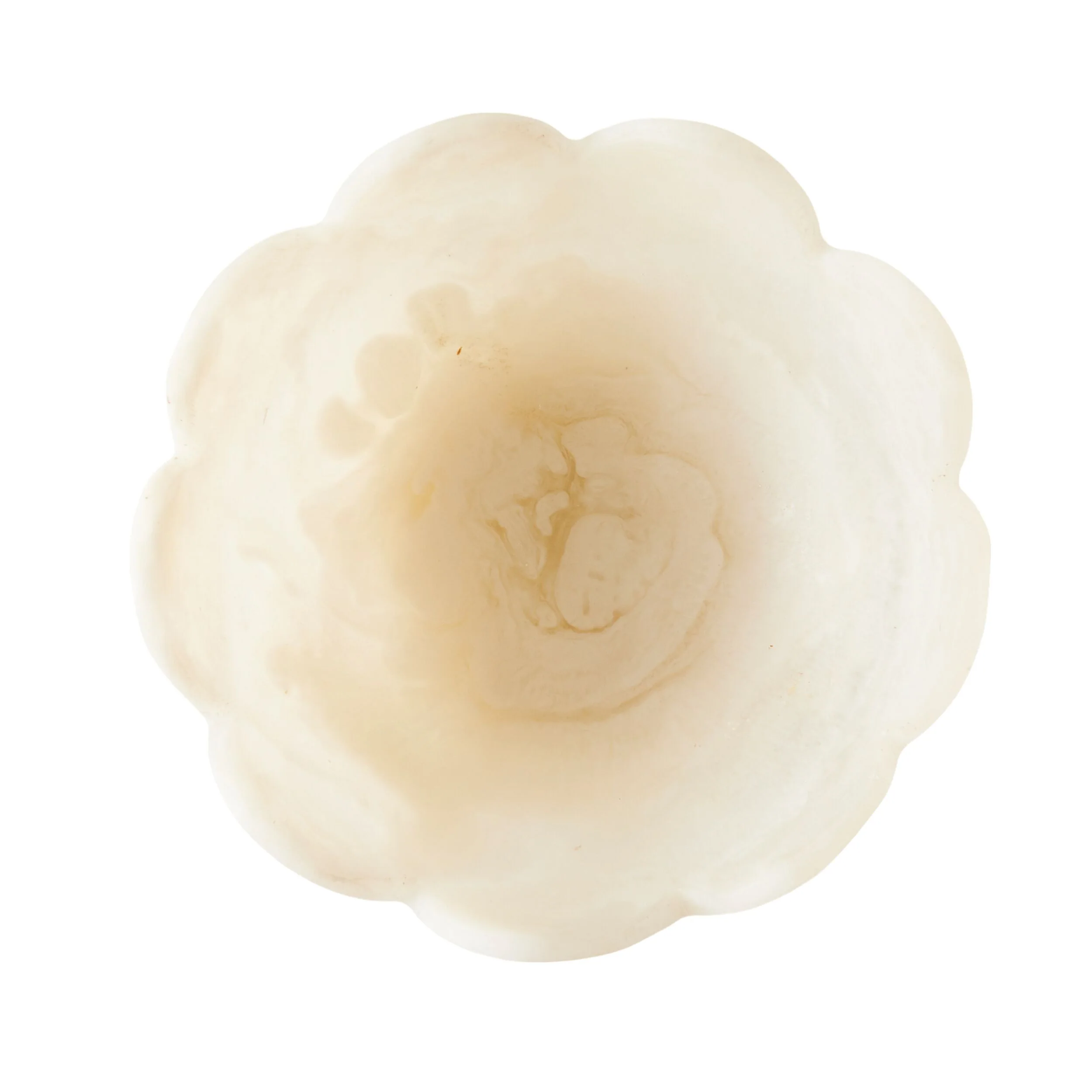Poppi Scallop Nut Bowl Pearl - Image 3