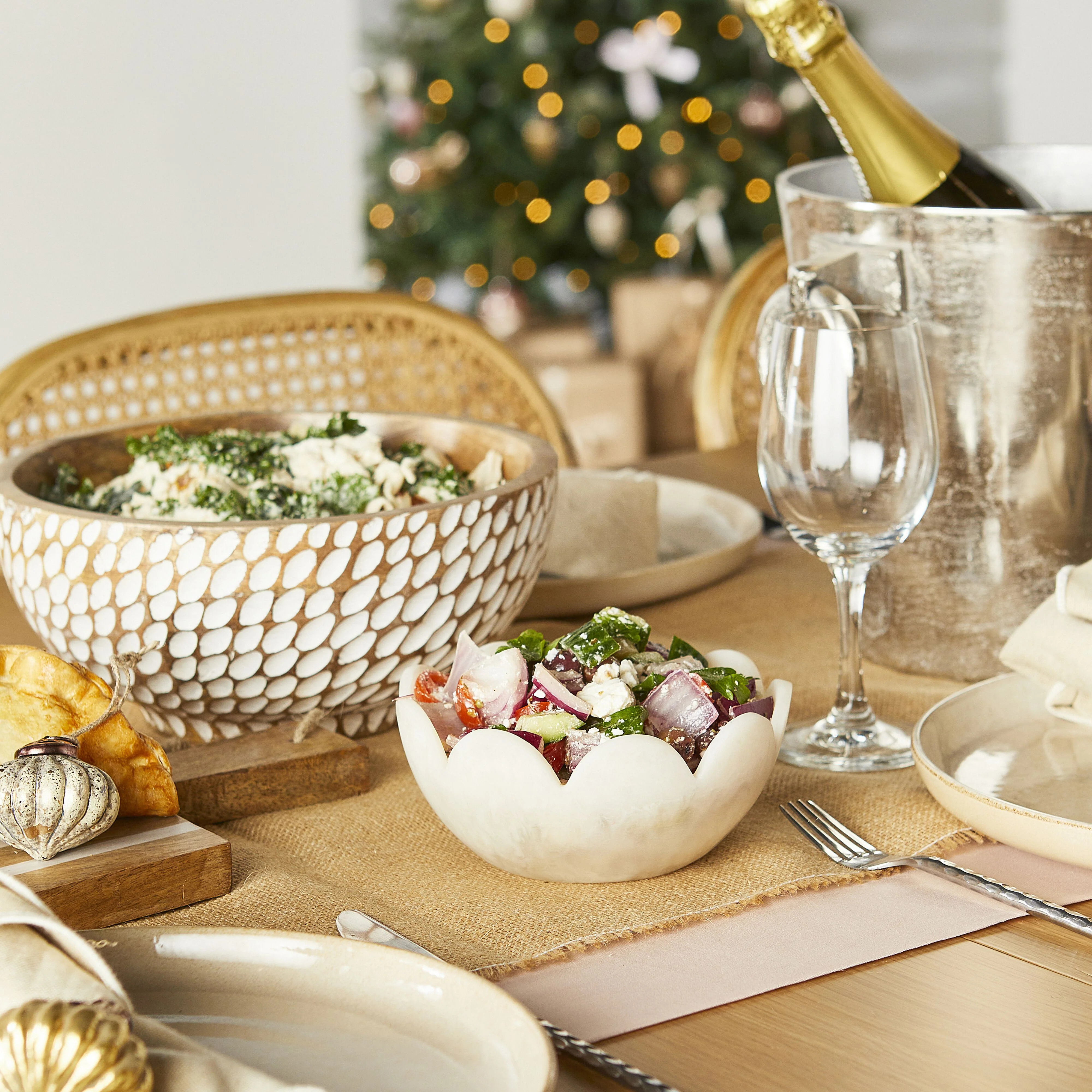 Poppi Scallop Nut Bowl Pearl - Image 7