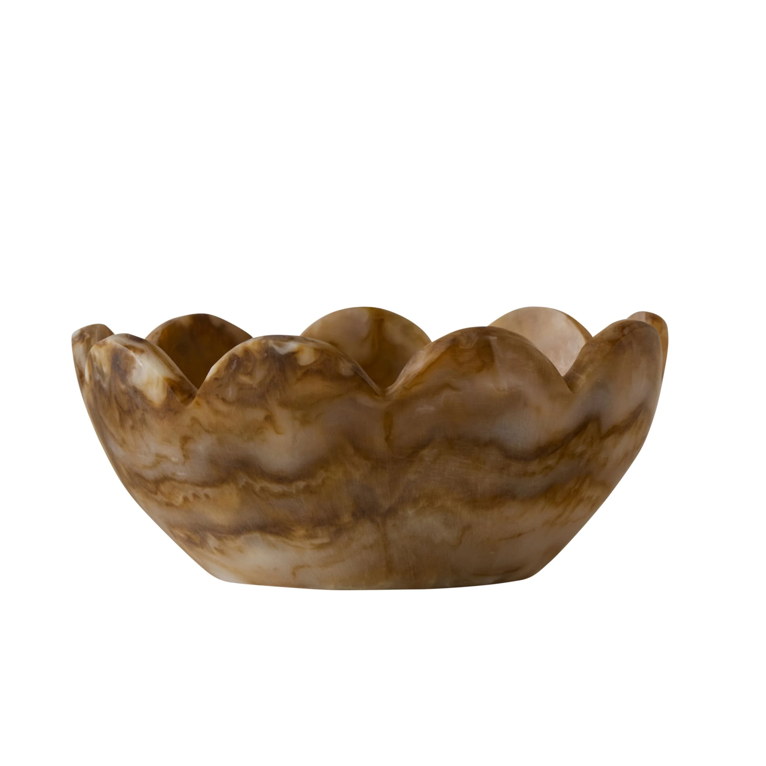 Poppi Scallop Nut Bowl Tortoiseshell - Image 2