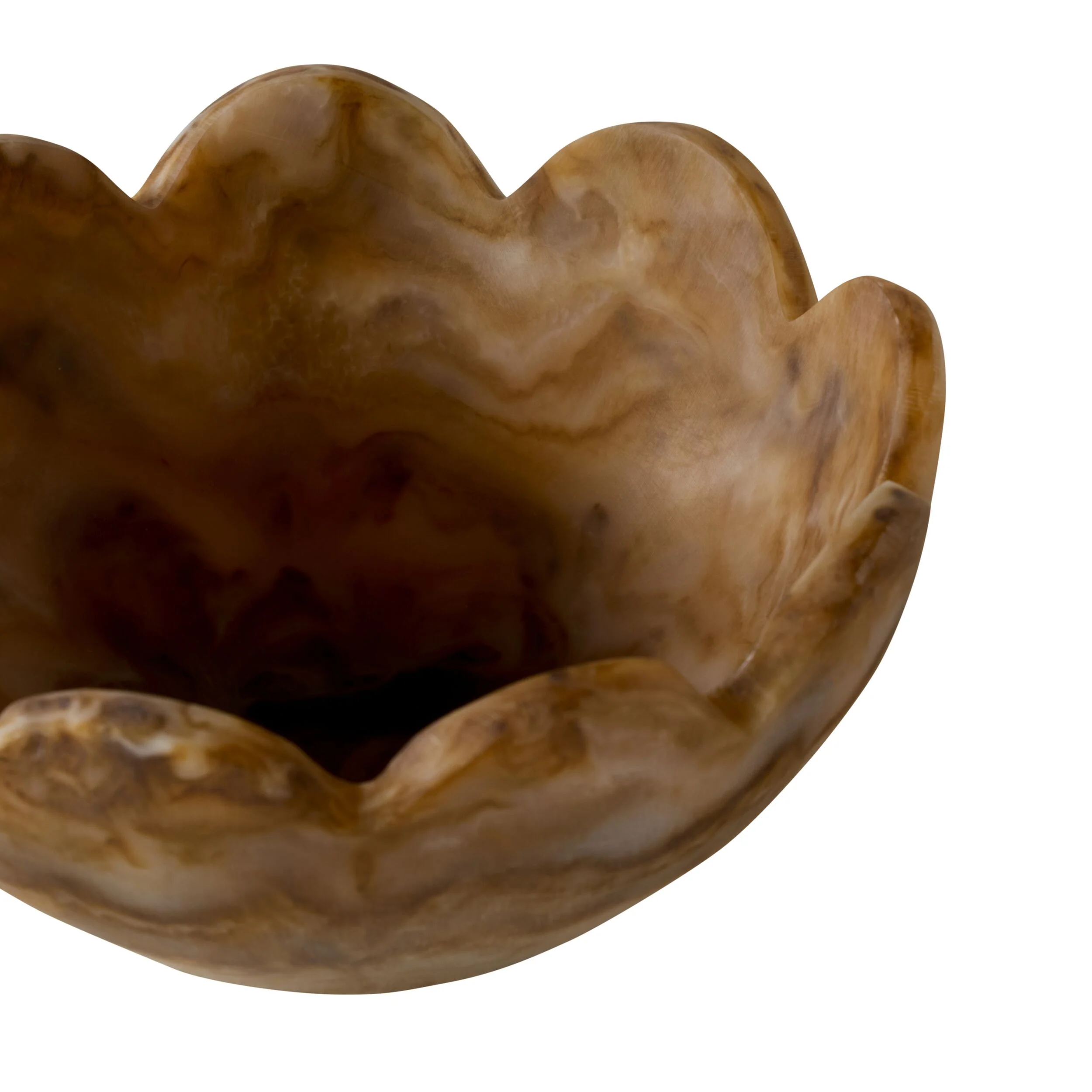 Poppi Scallop Nut Bowl Tortoiseshell - Image 4
