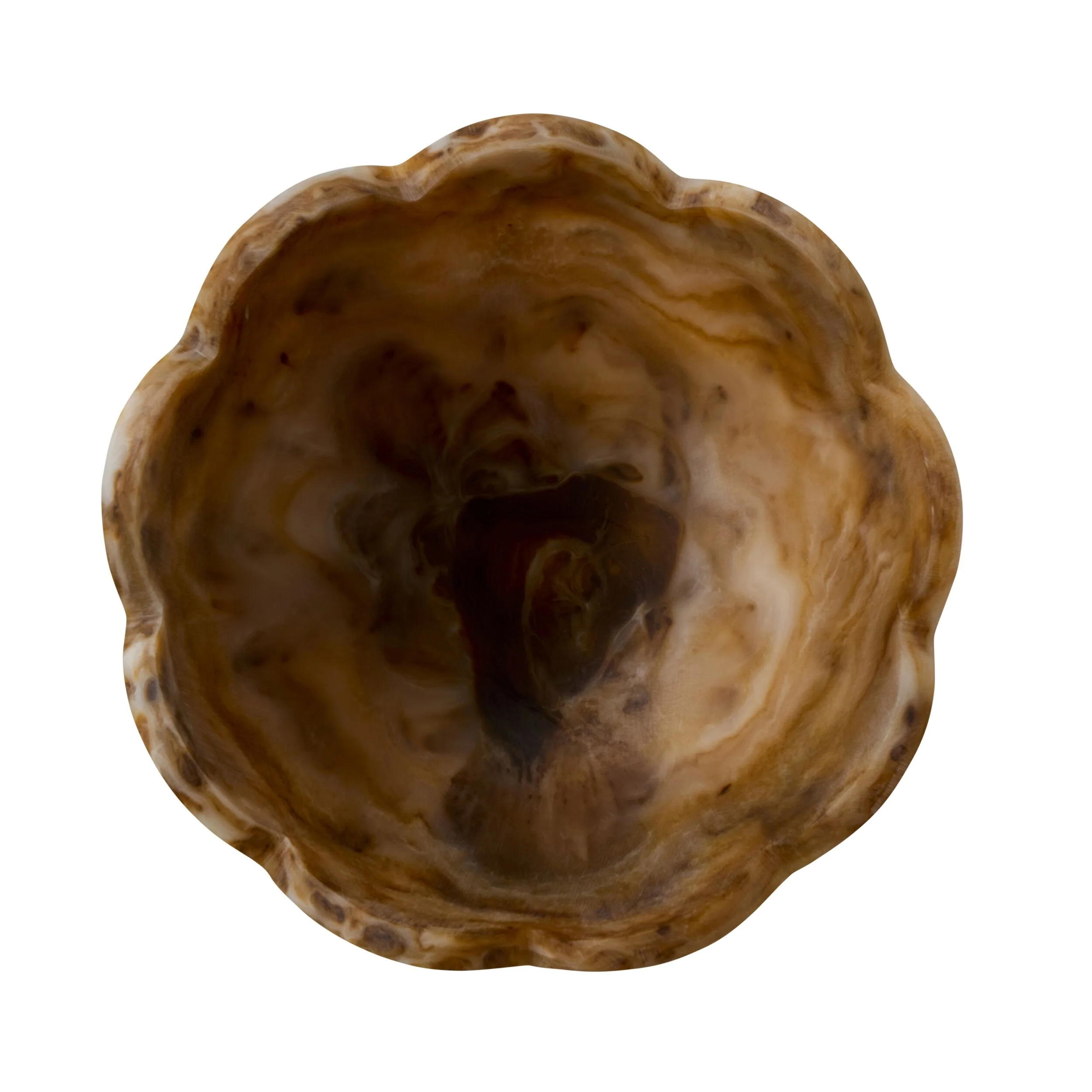 Poppi Scallop Nut Bowl Tortoiseshell - Image 5