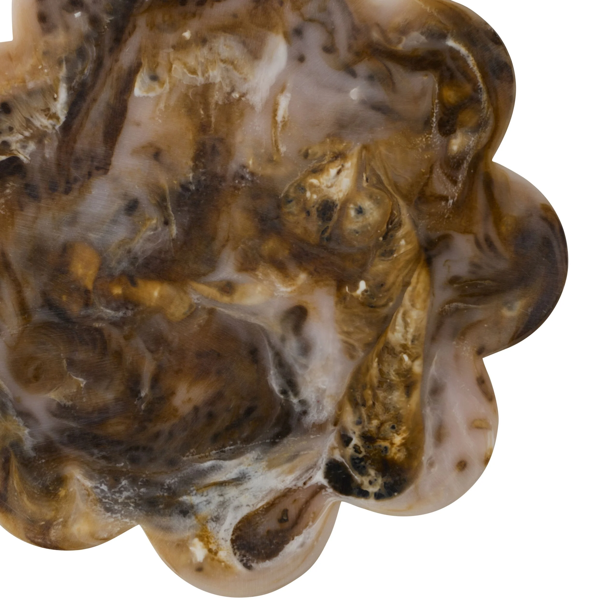 Poppi Scallop Placemat Tortoiseshell - Image 2