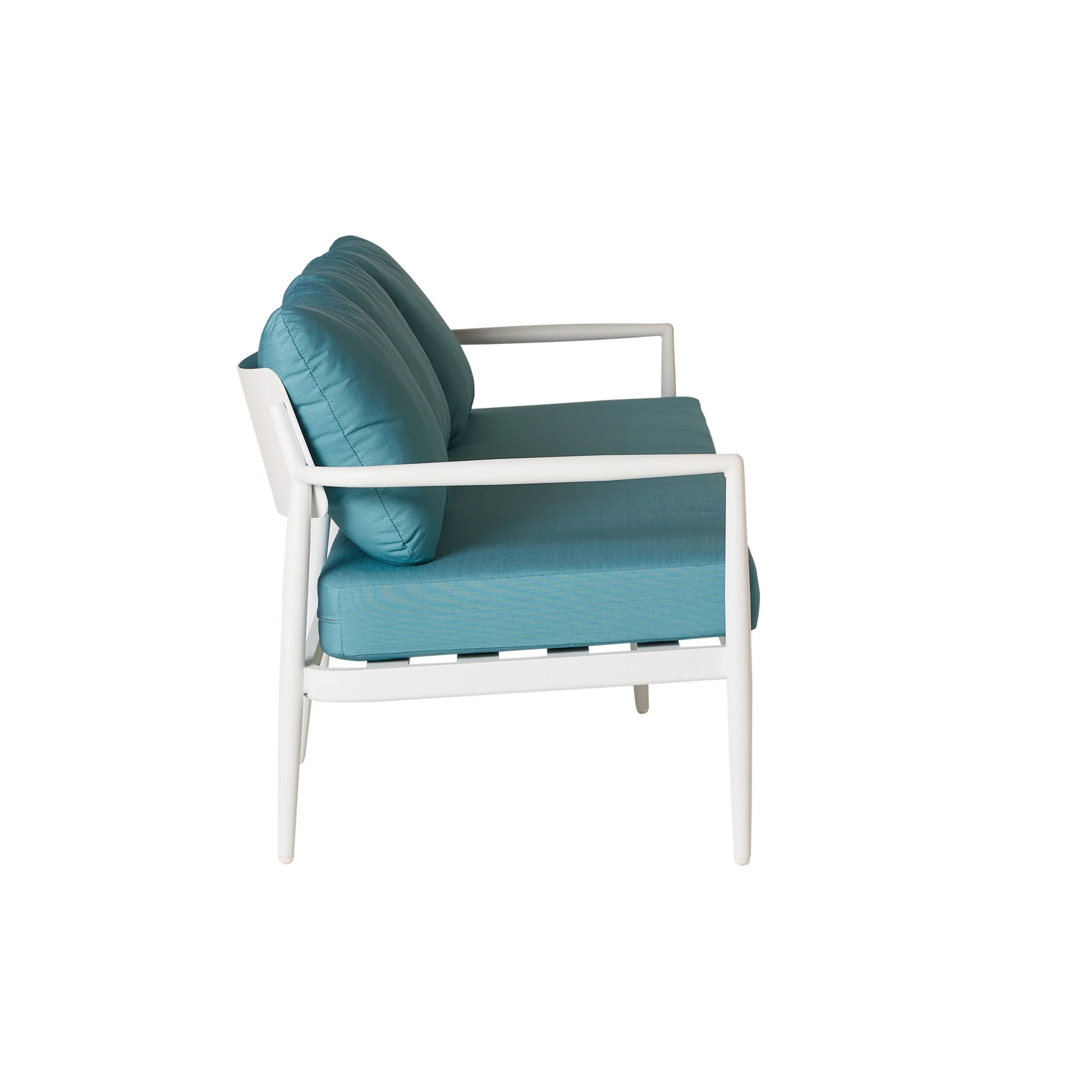 Poppie 3 Seater Sofa Chambray Blue - Image 3