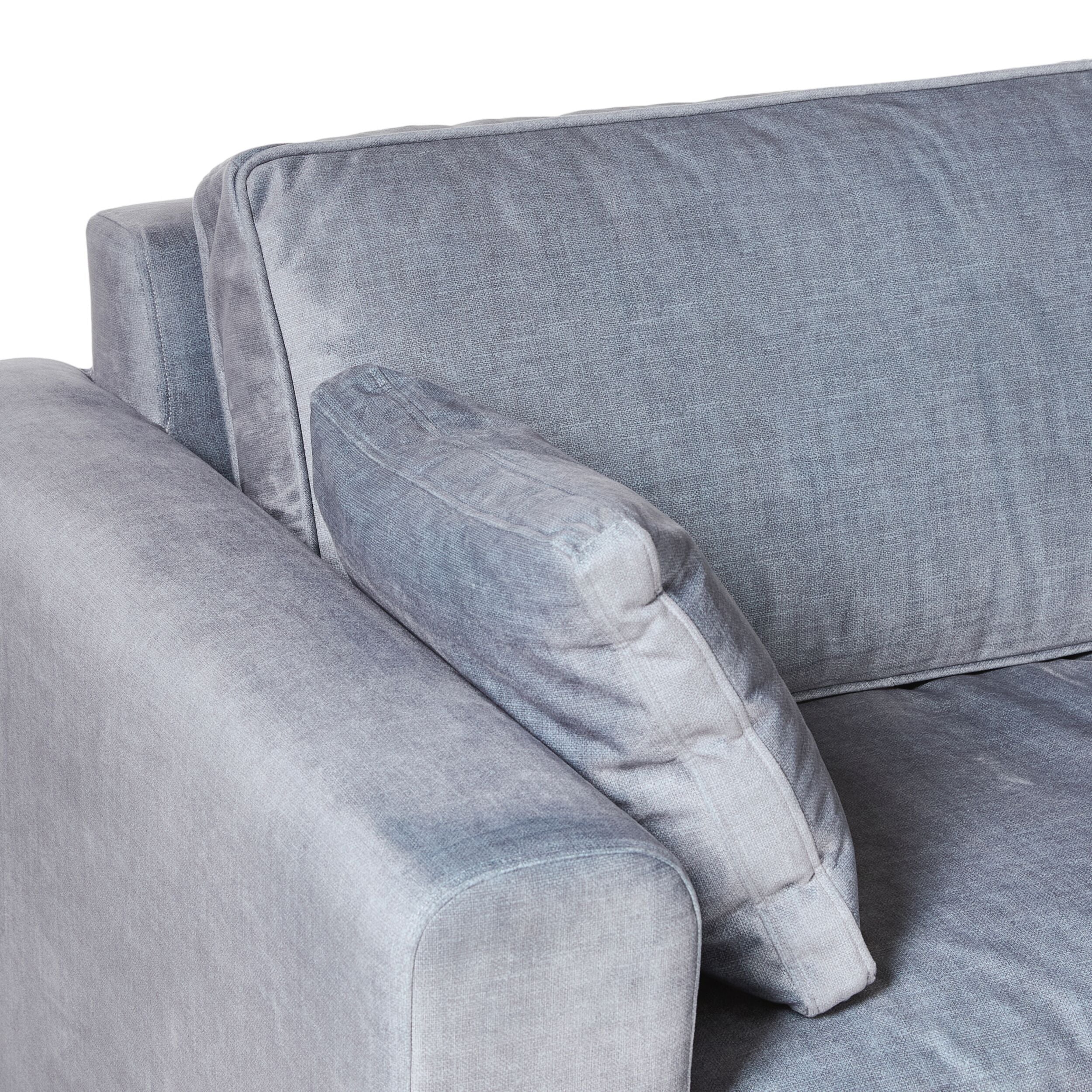 Portsea 3 Seater Sofa Aura Storm - Image 5