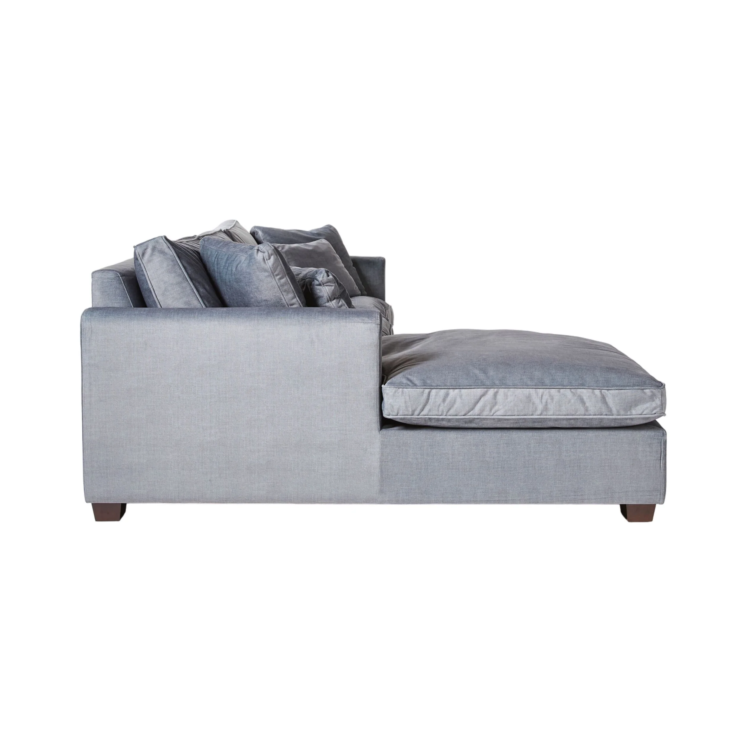 Portsea 4 Seater LHS Chaise Aura Storm - Image 3