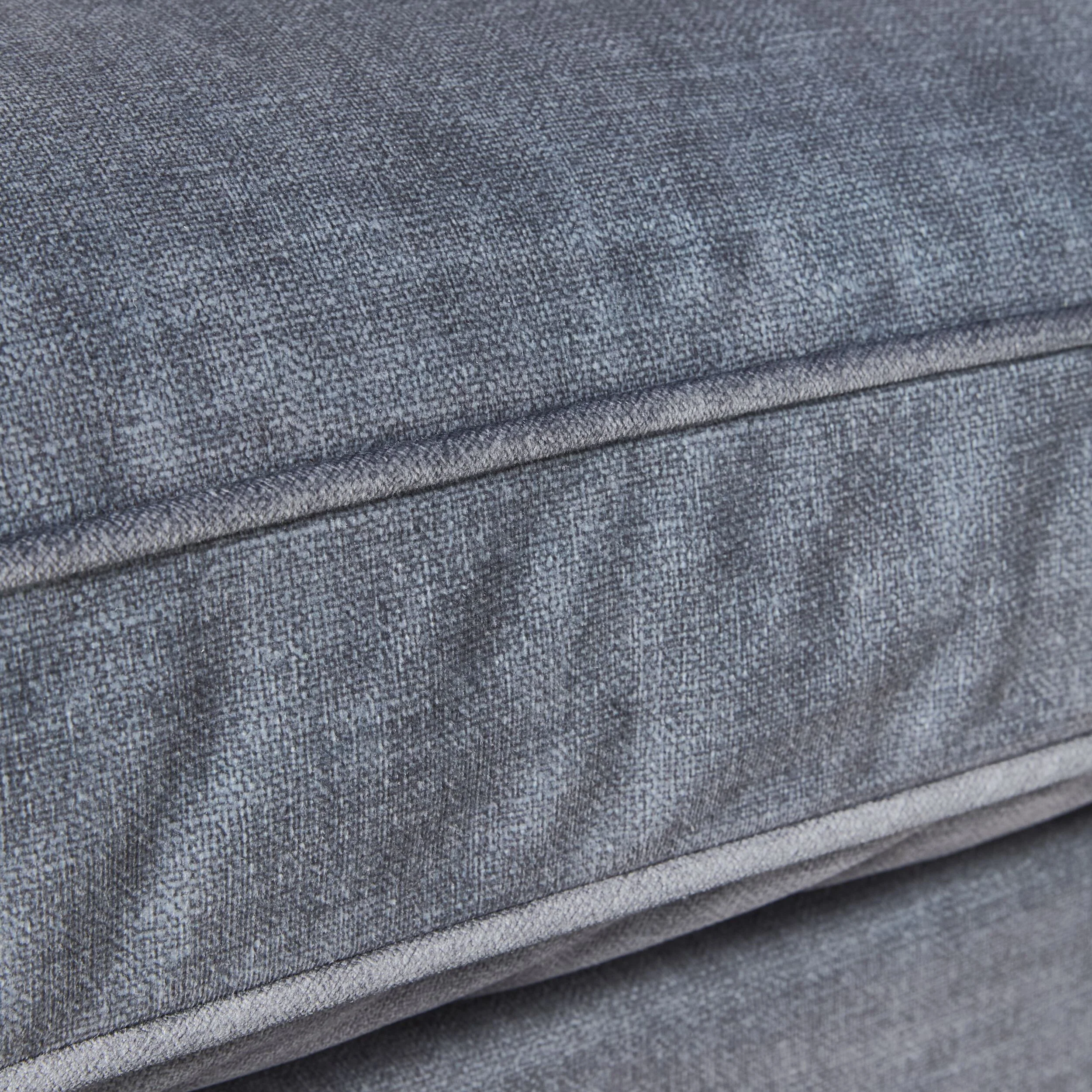 Portsea 4 Seater LHS Chaise Aura Storm - Image 6
