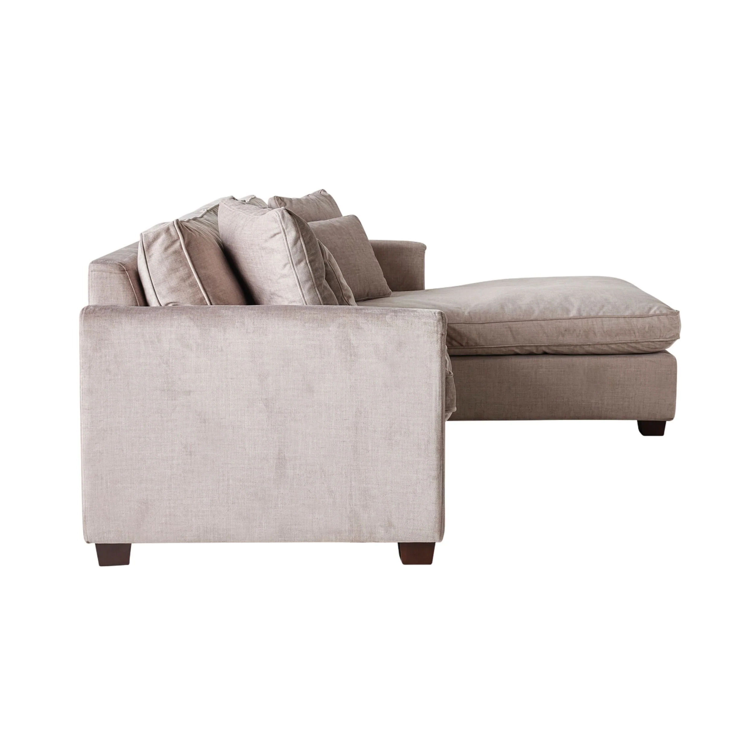 Portsea 4 Seater RHS Chaise Aura Pecan - Image 3