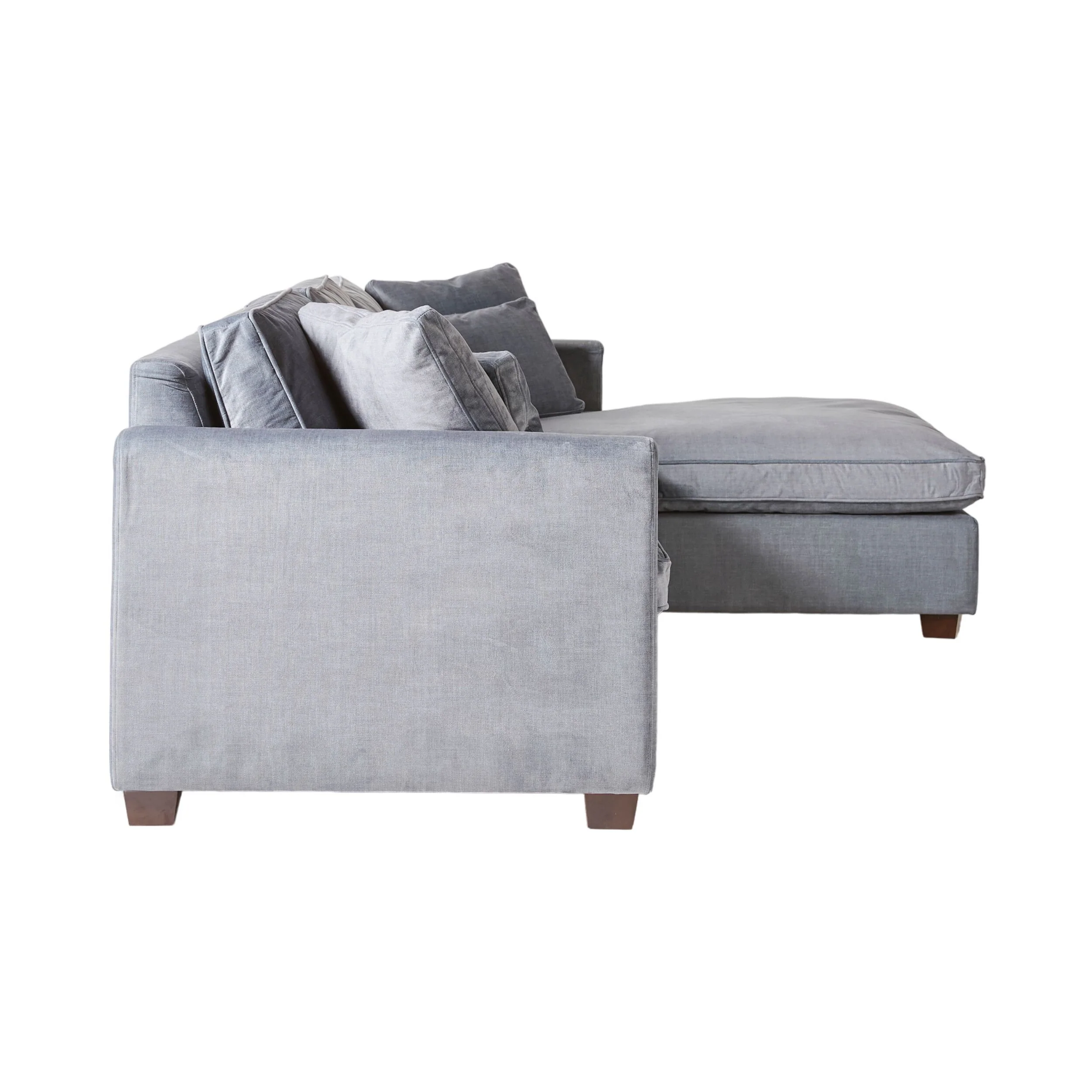 Portsea 4 Seater RHS Chaise Aura Storm - Image 3