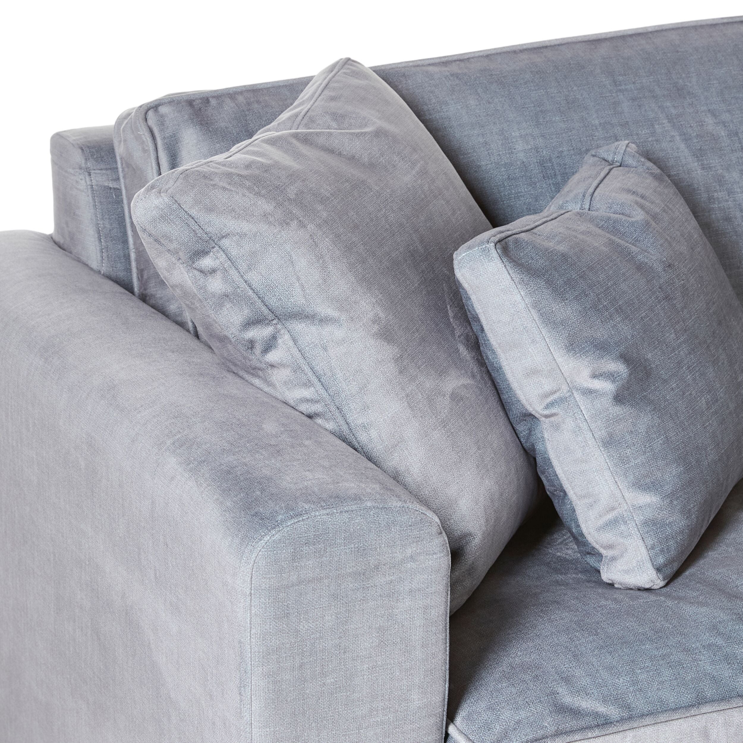 Portsea 4 Seater RHS Chaise Aura Storm - Image 5