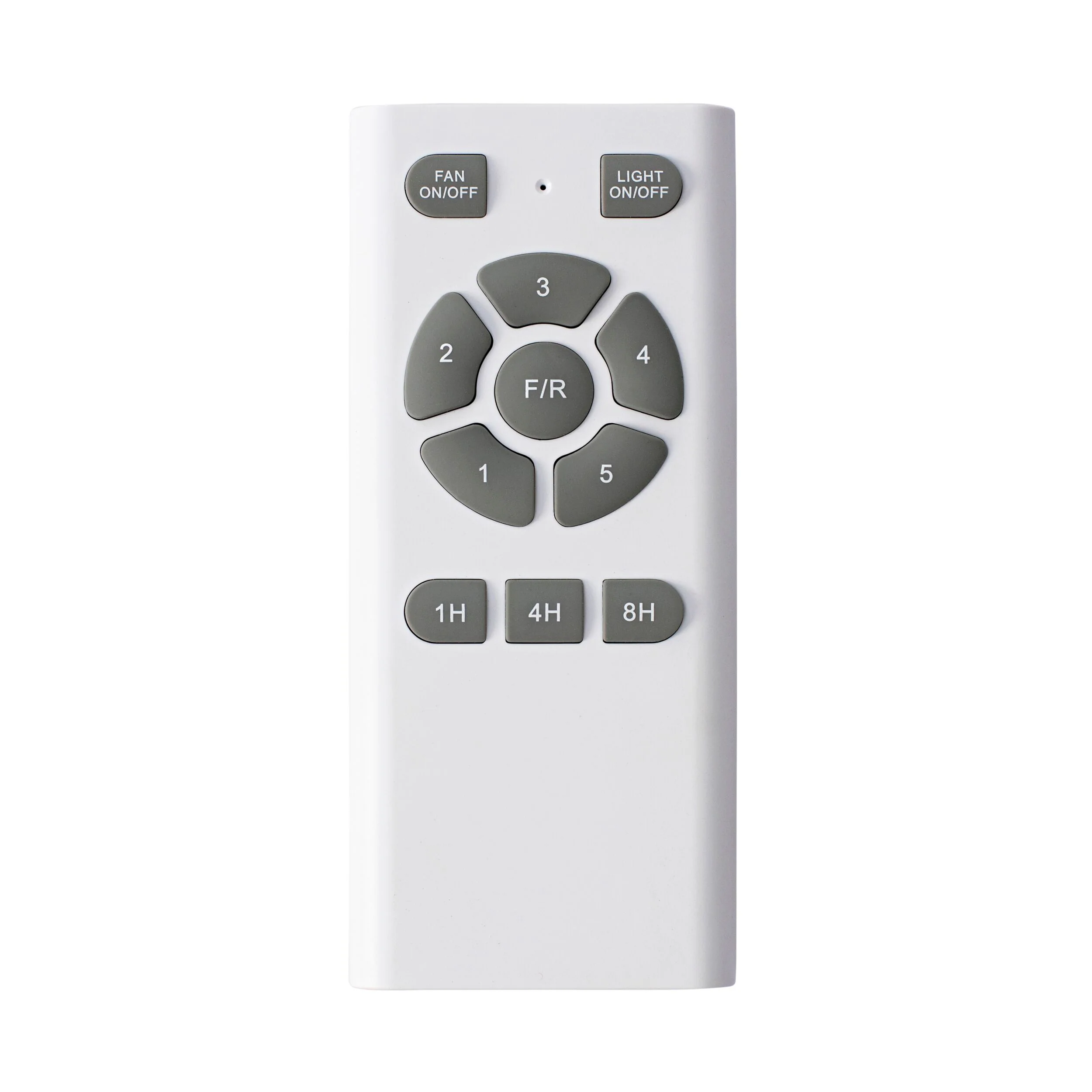 Portsea Hugger Indoor Ceiling Fan with LED Light & Remote - White & Timber 112cm - Image 6