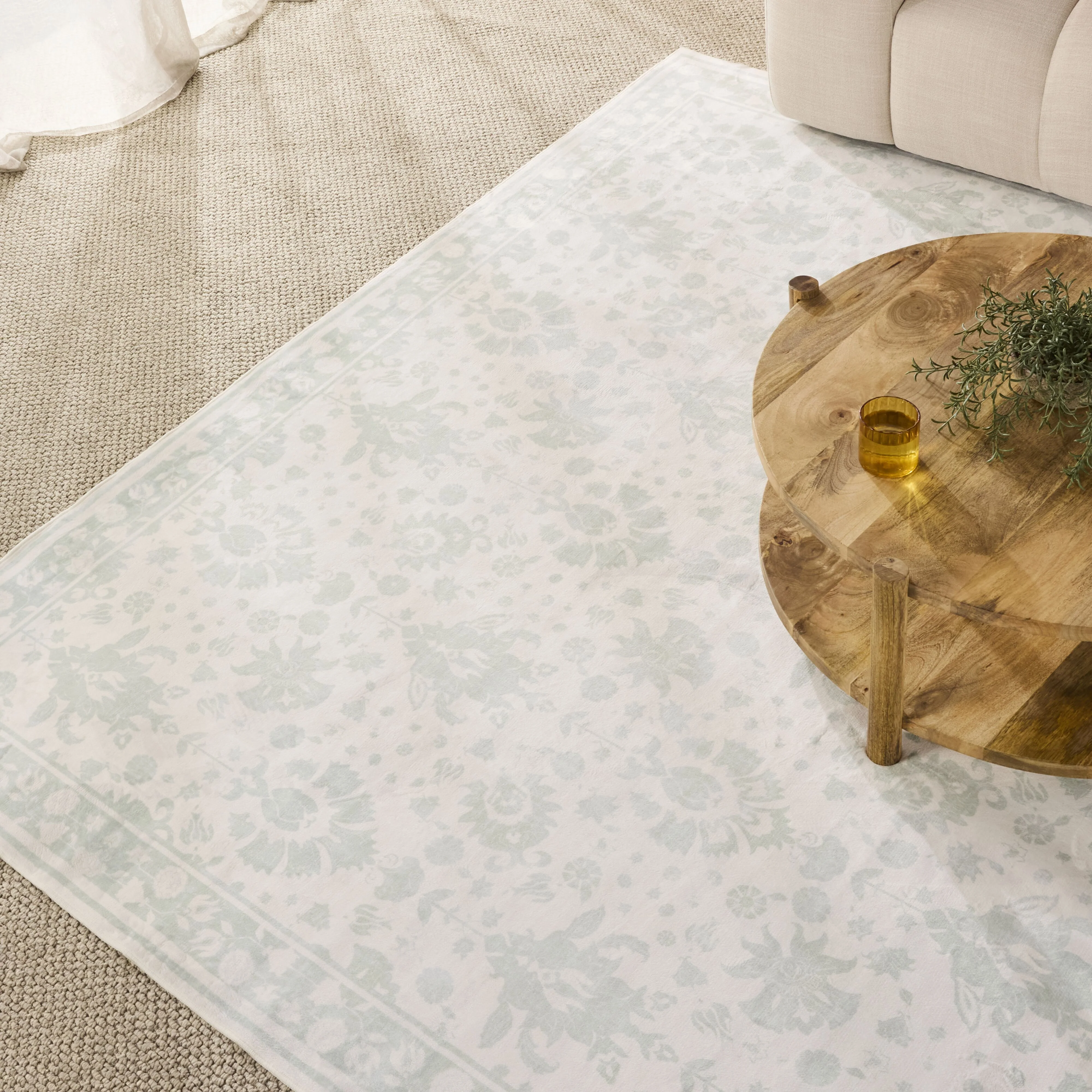 Prairie Silky Soft Washable Rug Mint 240x300cm - Image 3