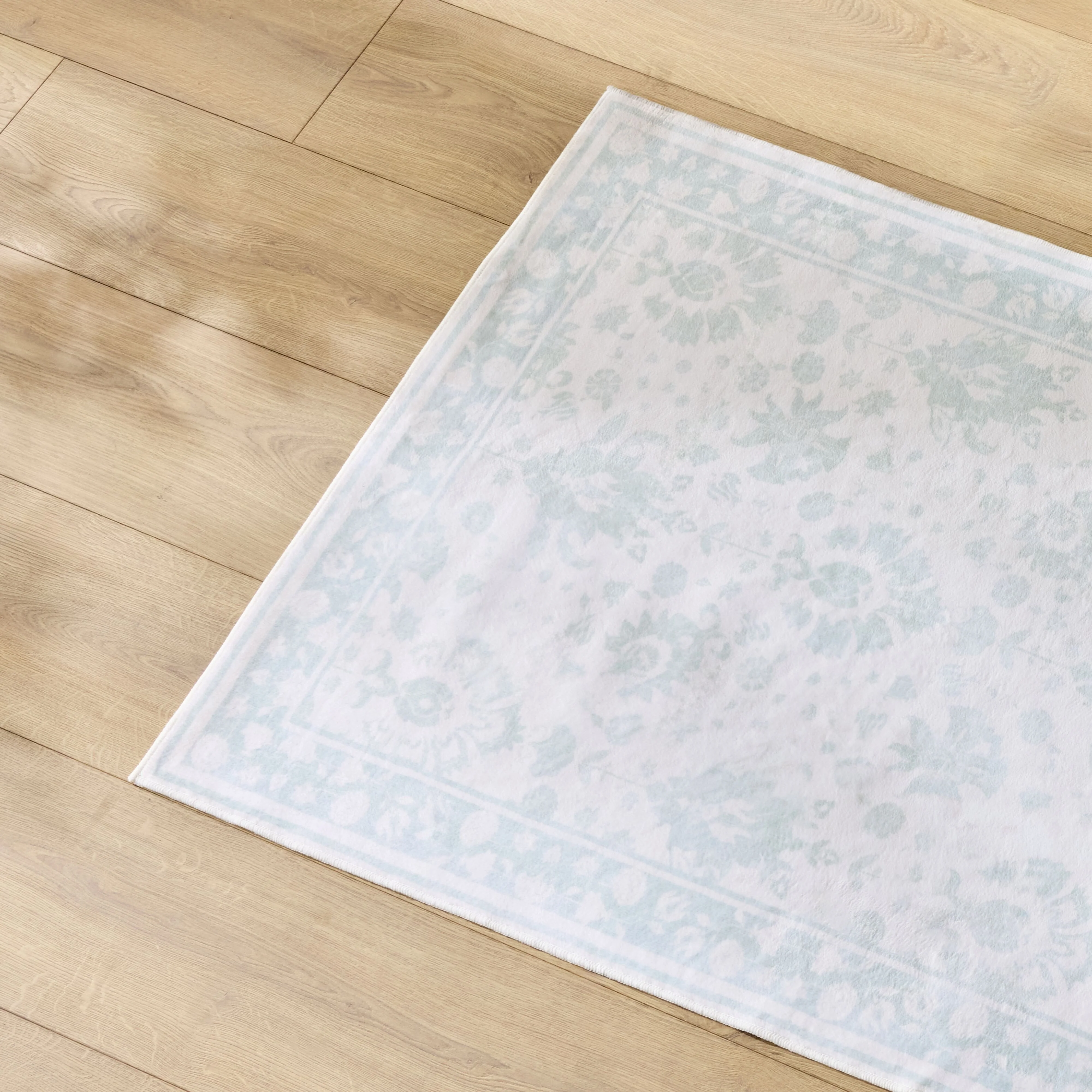 Prairie Silky Soft Washable Runner Mint 80x200cm - Image 4
