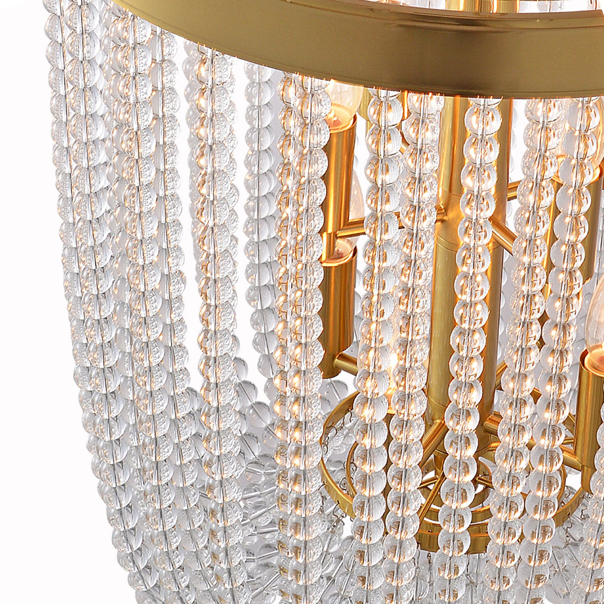 Priscilla 8 Light Chandelier 46cm - Image 3