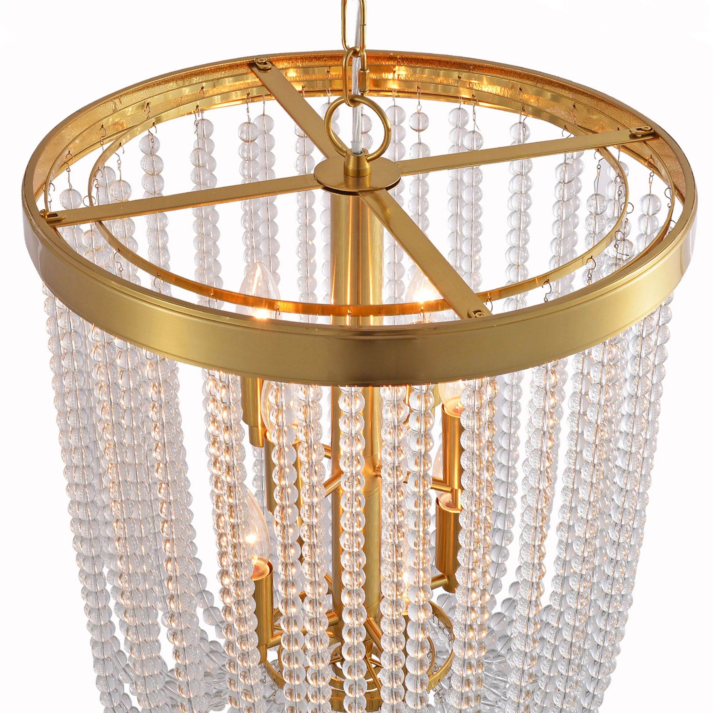 Priscilla 8 Light Chandelier 46cm - Image 4
