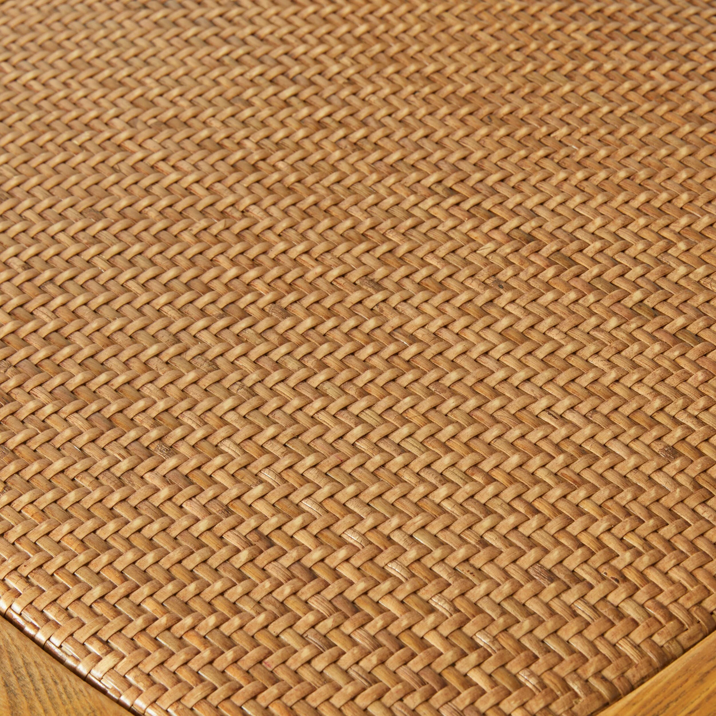 Provincial Cross Back Dining Stool Natural Oak - Image 7