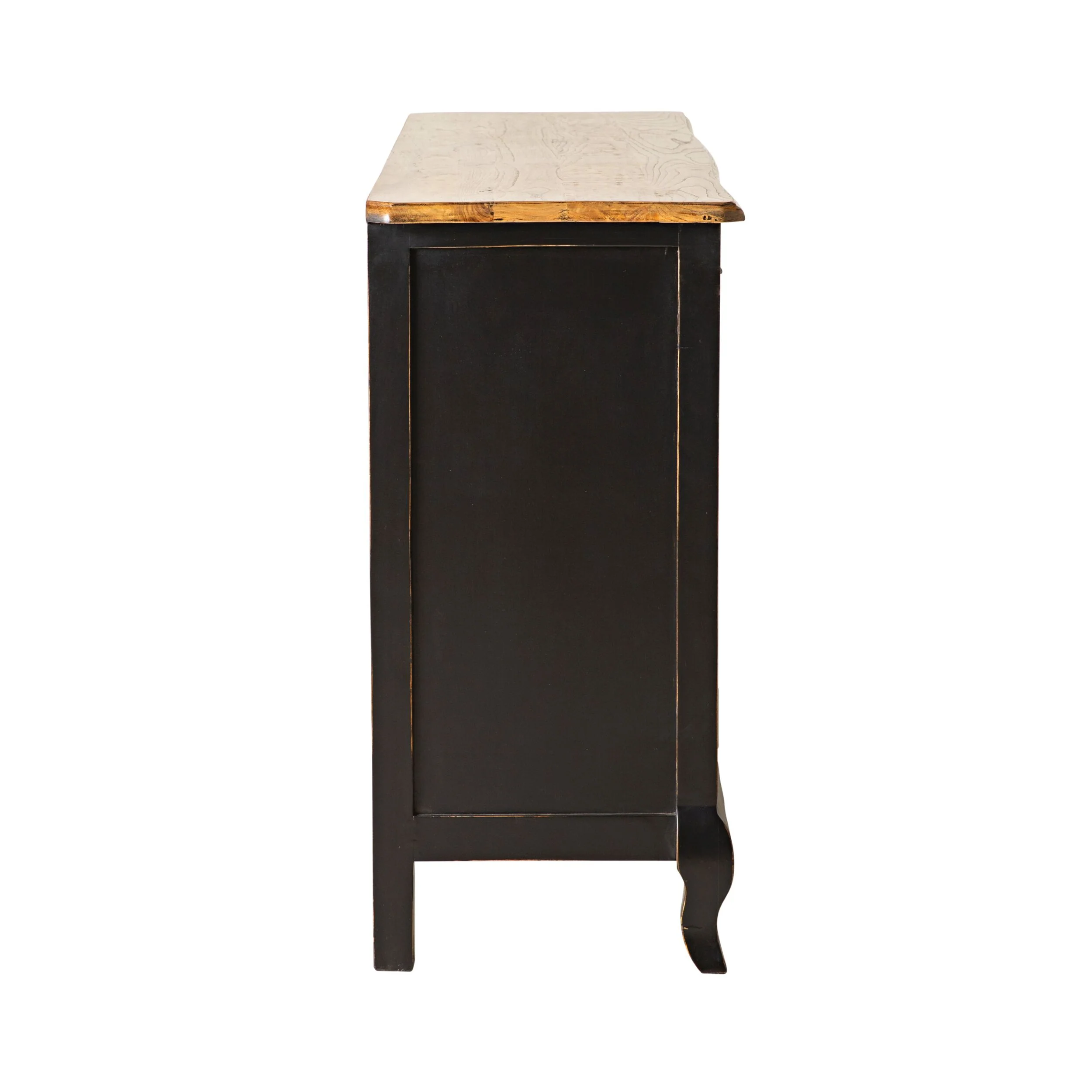 Provincial Oak Sideboard Black - Image 3